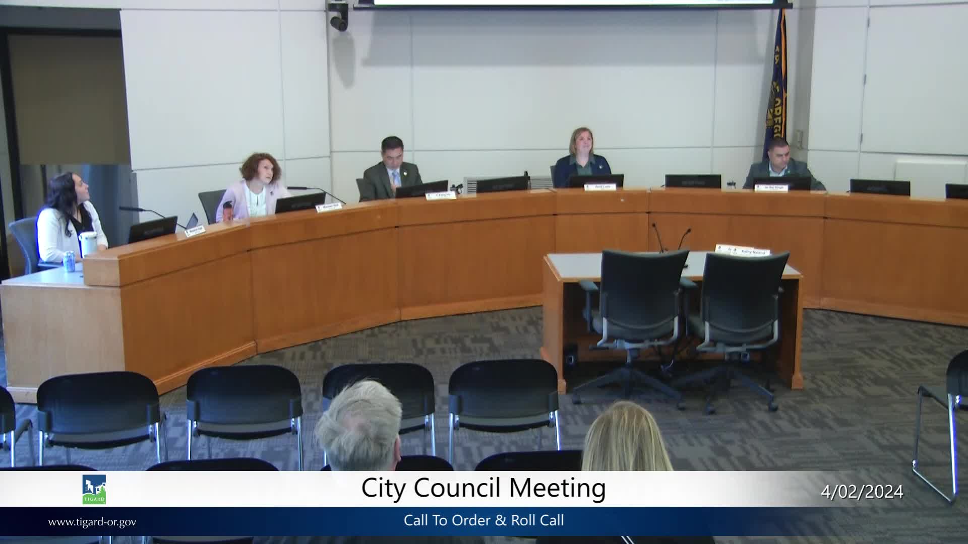 Thumbnail image for April 2, 2024 - Tigard City Council Meeting