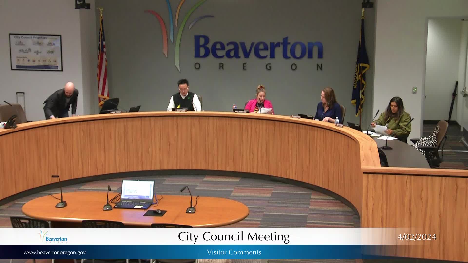 Thumbnail image for April 2, 2024 - Beaverton City Council Meeting