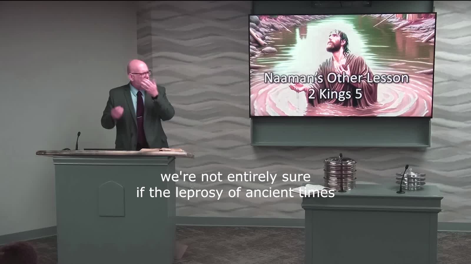 Thumbnail image for Cornelius Church of Christ - Naaman's Second Lesson - 2 Kings 5