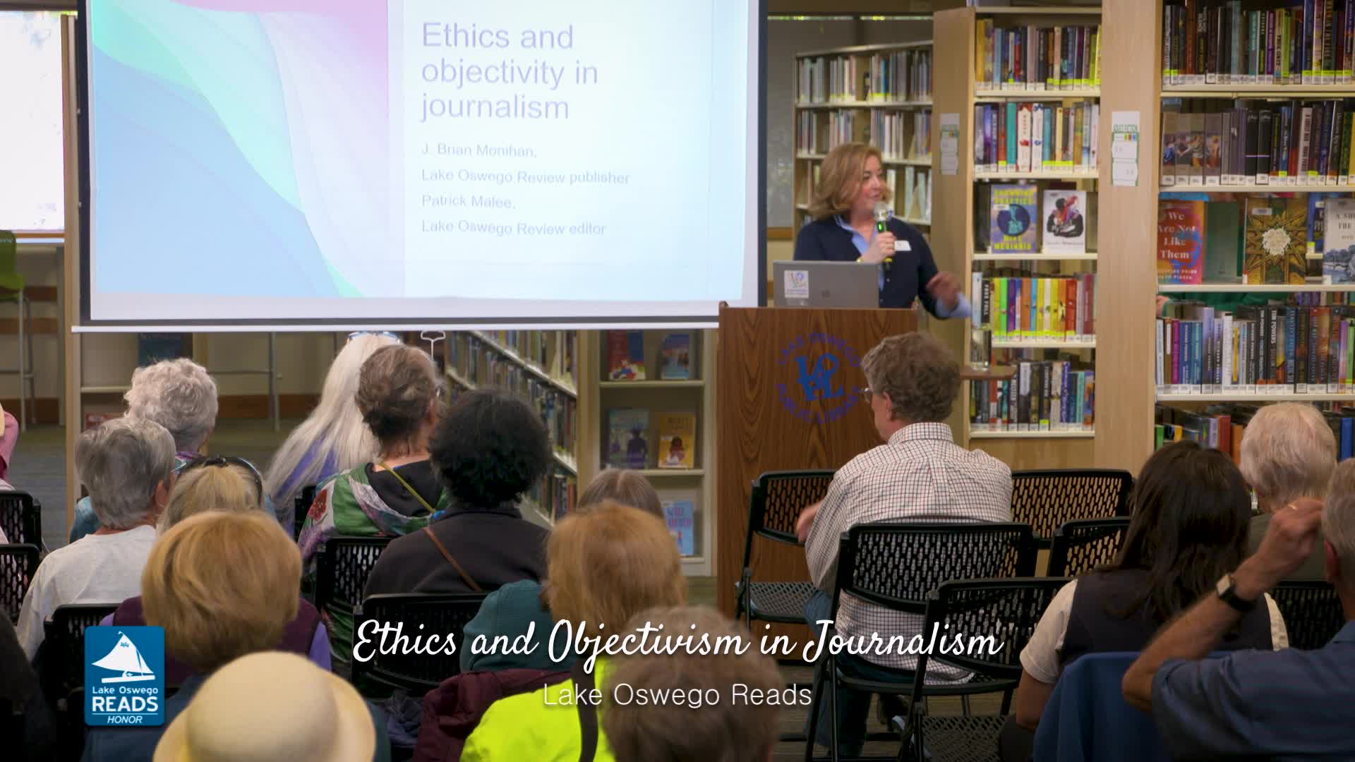 Thumbnail image for Lake Oswego Reads: Ethics & Objectivity In Journalism