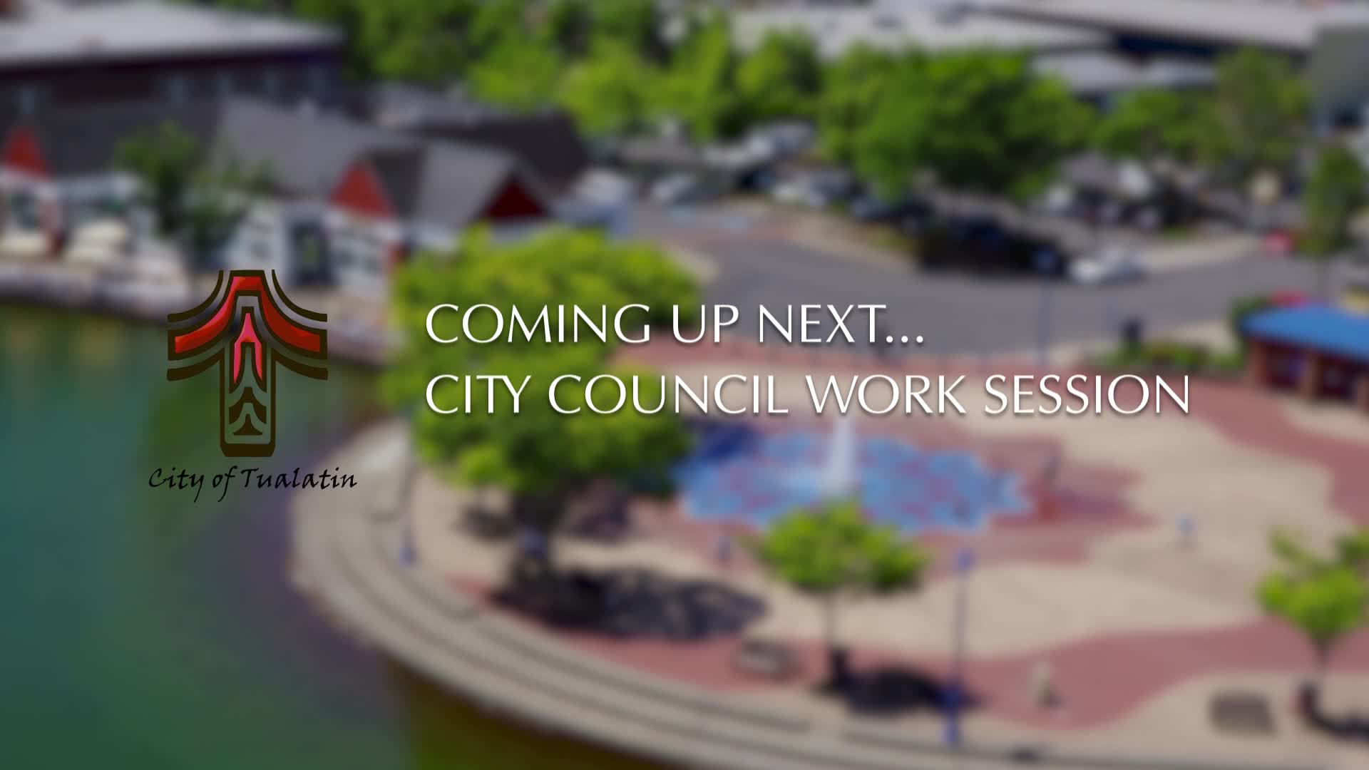 Thumbnail image for April 22, 2024 - Tualatin City Council Work Session