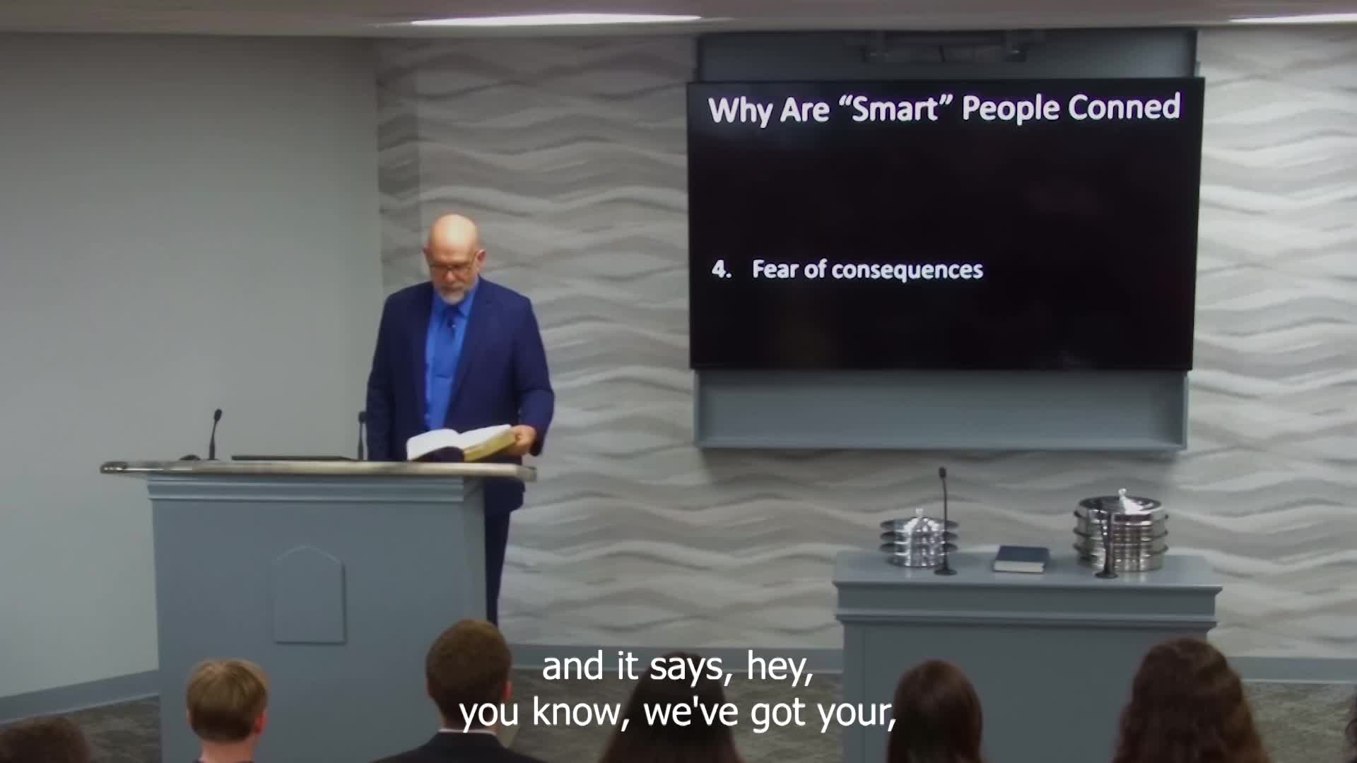 Thumbnail image for Cornelius Church of Christ - How the Smart Get Conned