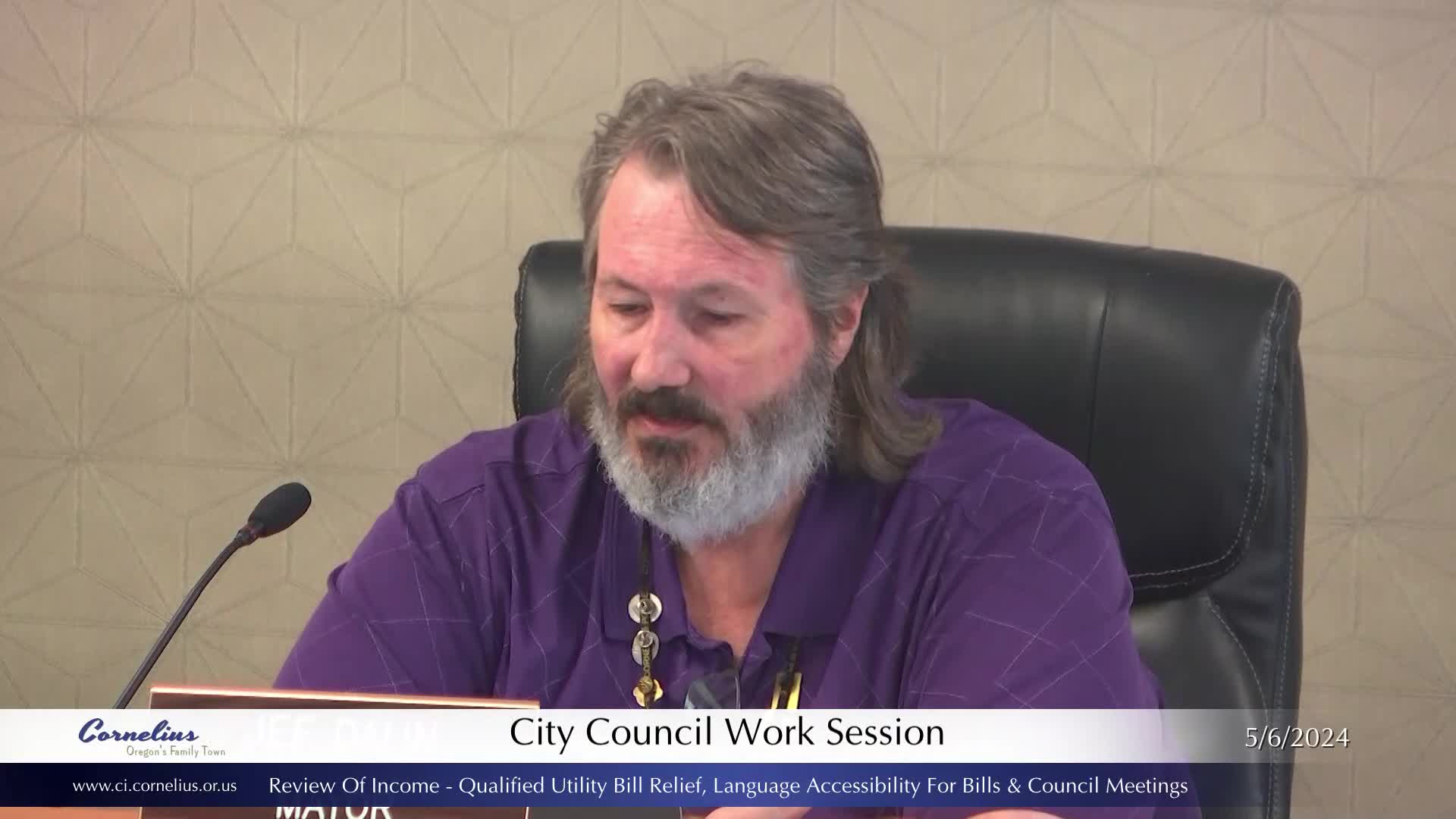 Thumbnail image for Cornelius City Council Meeting/Urban Renewal Agency Board - May 5, 2024