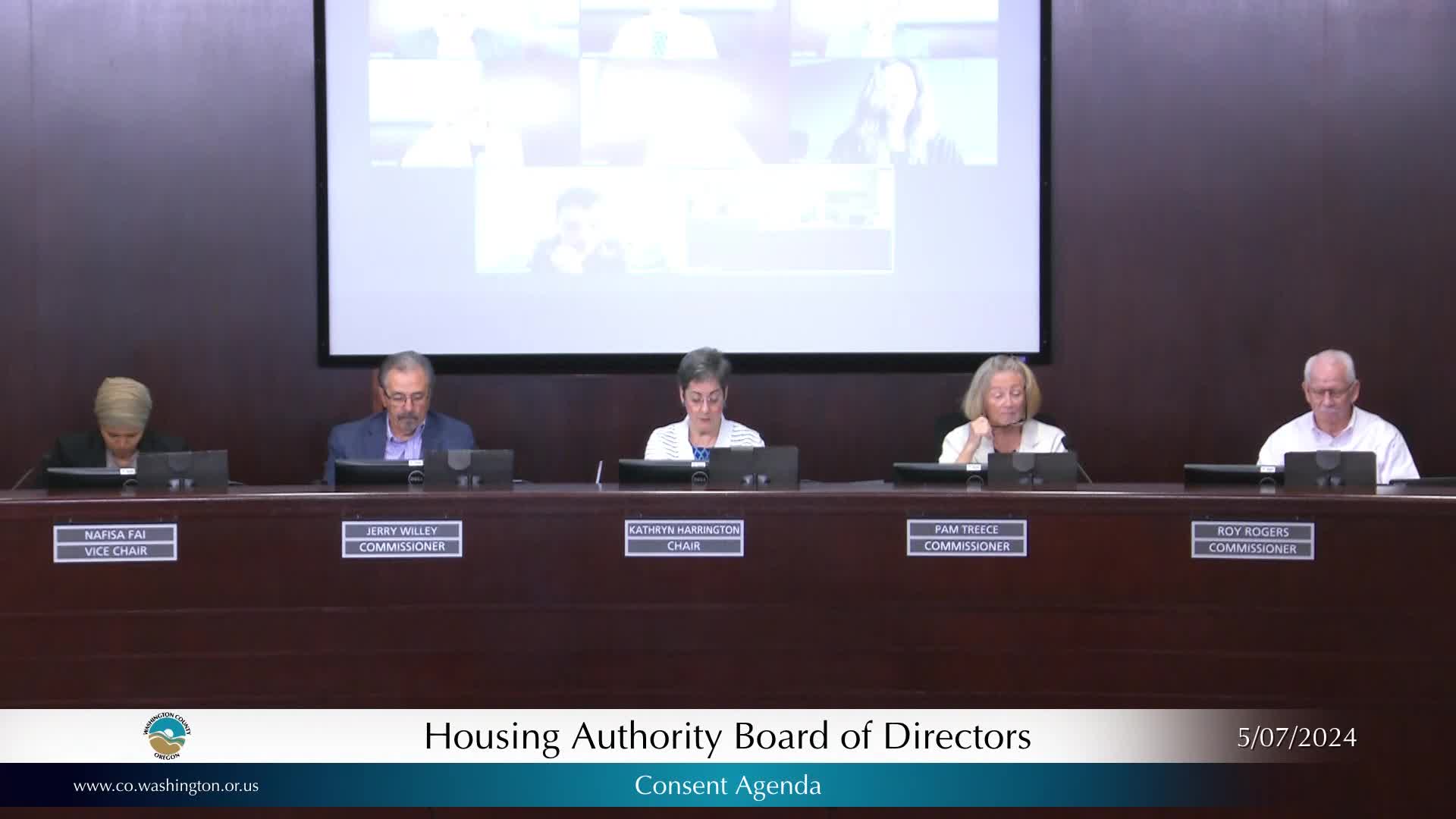 Thumbnail image for Washington County Board of Commissioners Meeting - May 7, 2024