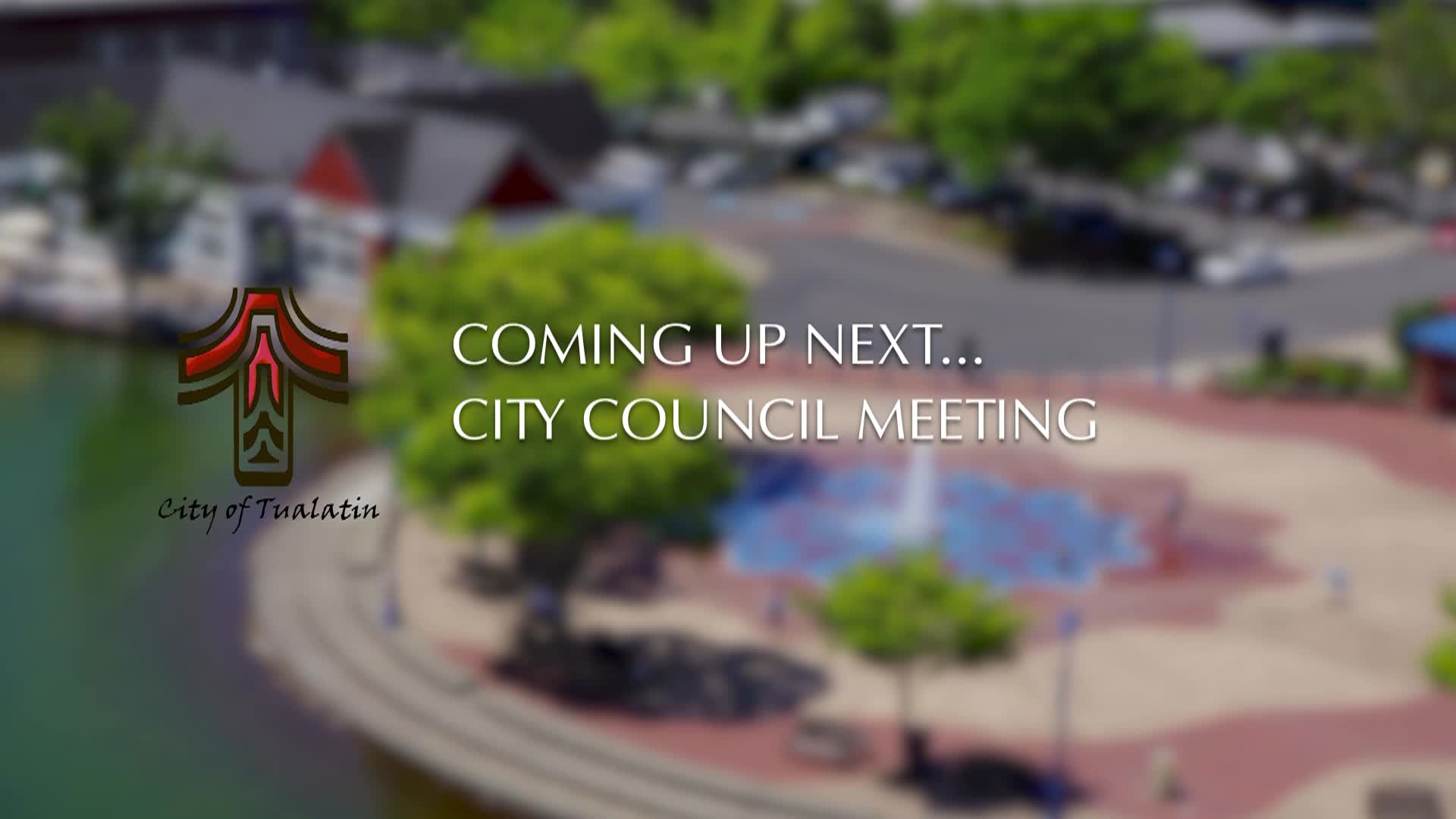 Thumbnail image for Tualatin City Council Meeting - May 13, 2024