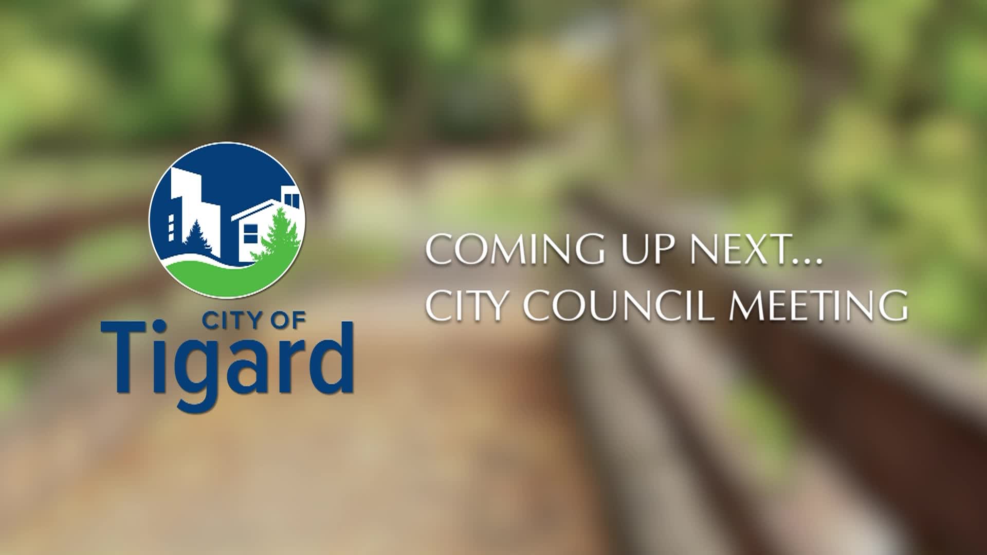 Thumbnail image for Tigard City Council Meeting - May 14, 2024