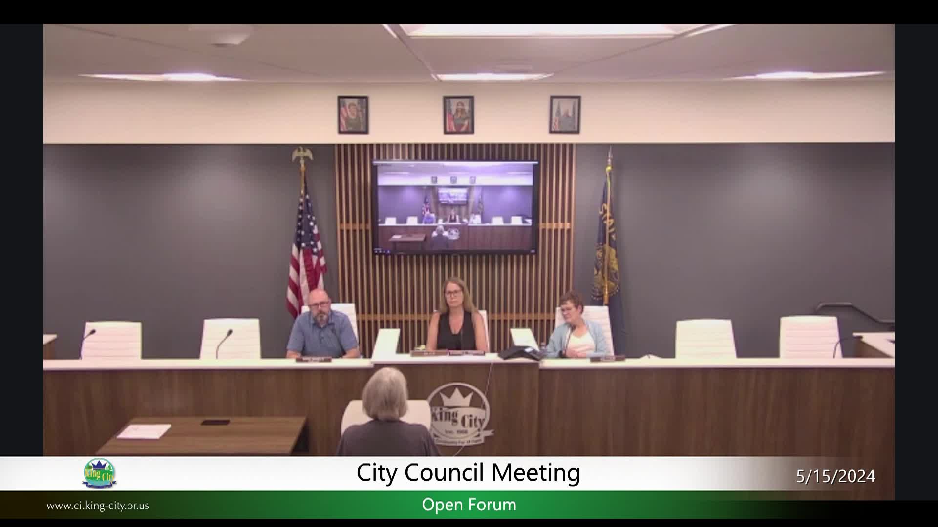 Thumbnail image for King City Council Meeting - May 15, 2024