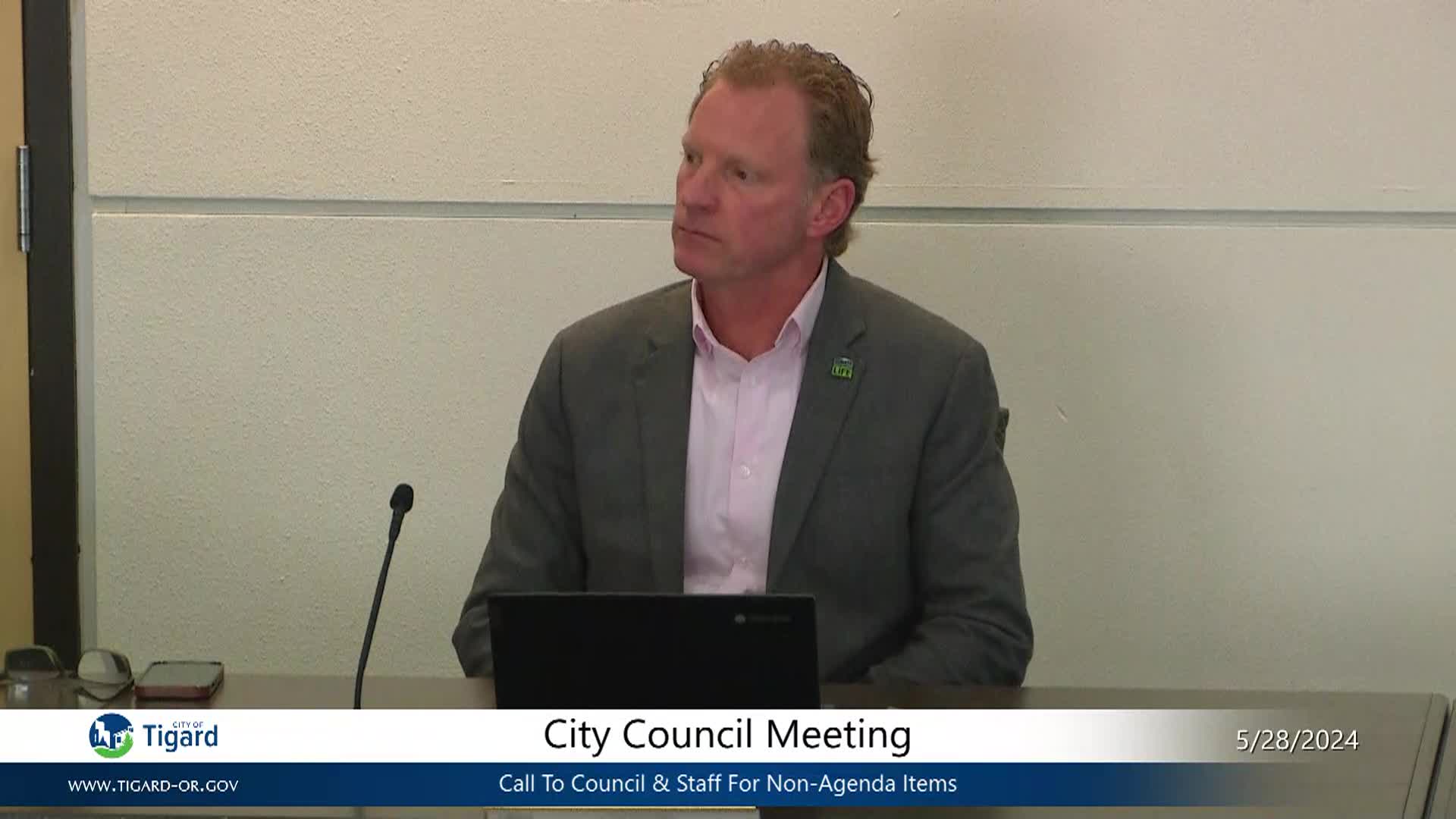 Thumbnail image for May 28, 2024 Tigard City Council Meeting