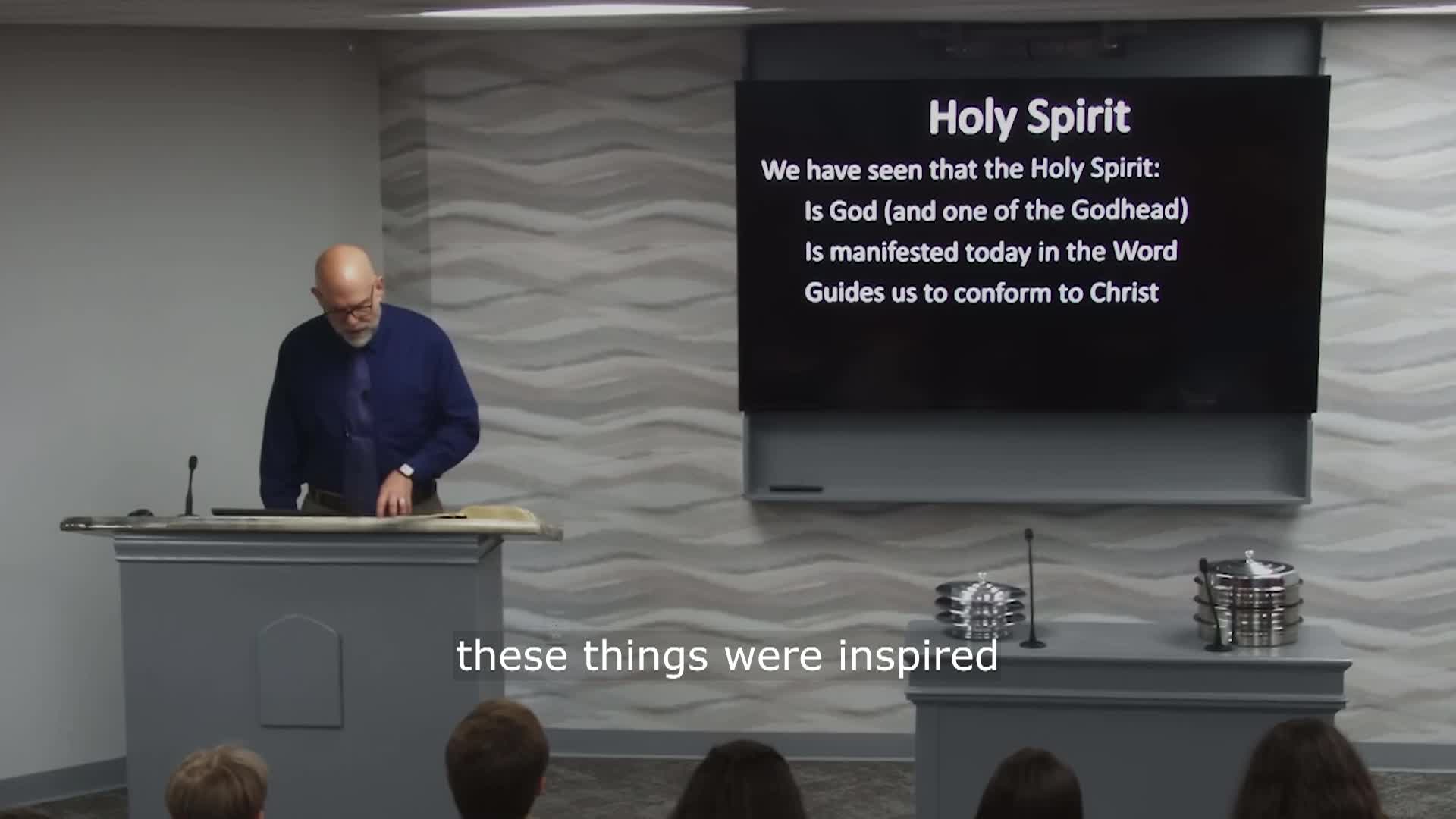 Thumbnail image for Cornelius Church of Christ - Understanding the Holy Spirit: Bplasphemy and Baptism. (2 of 3)