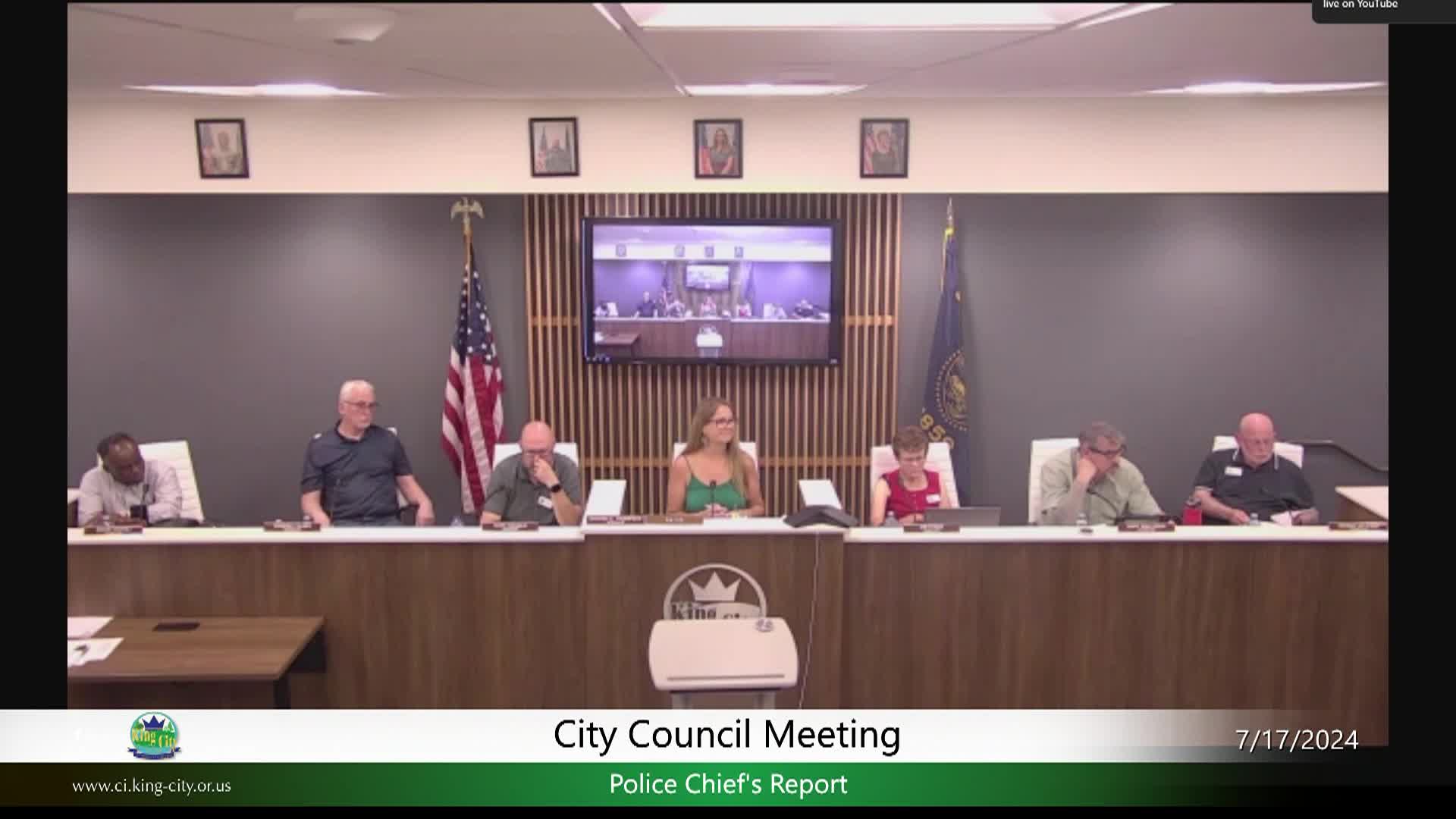 Thumbnail image for July 17, 2024 - King City Council Meeting