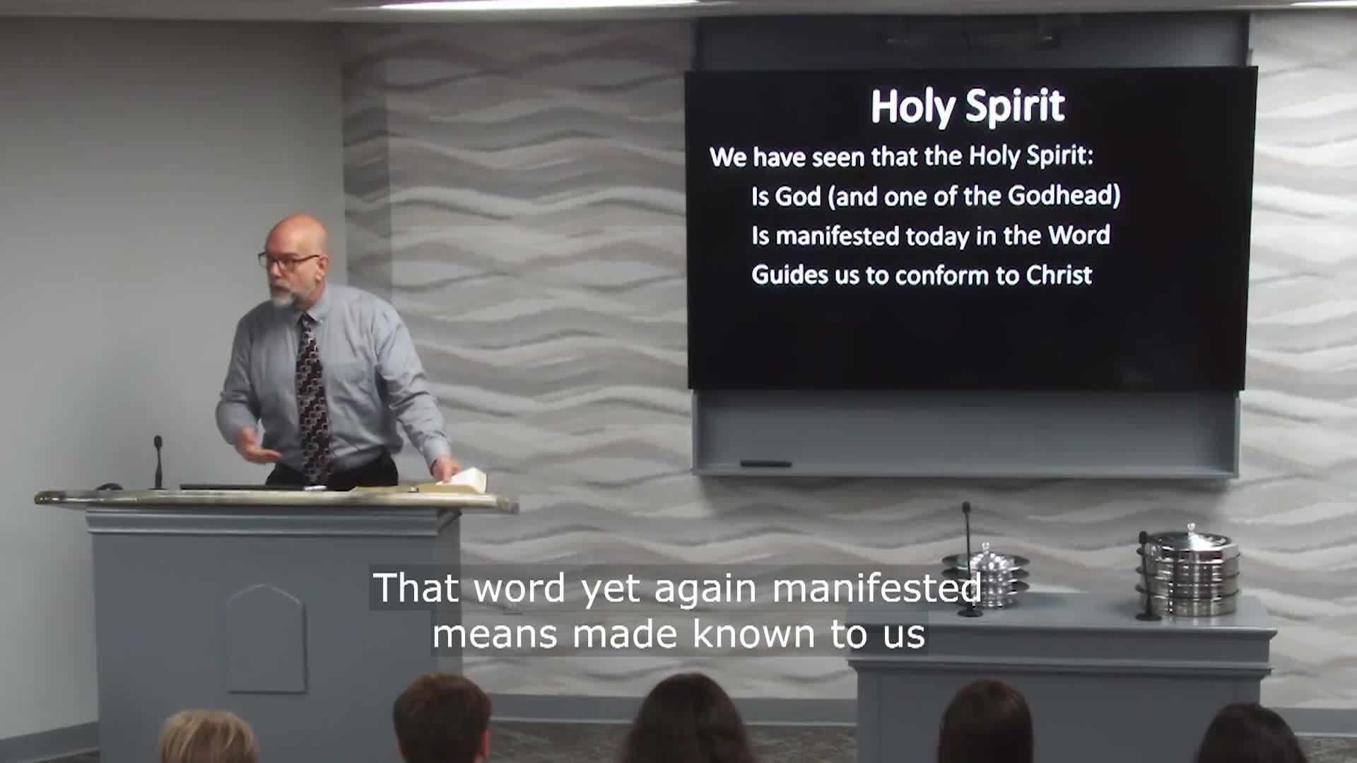 Thumbnail image for Cornelius Church of Christ - Understanding the Holy Spirit - Gifts and Indwelling