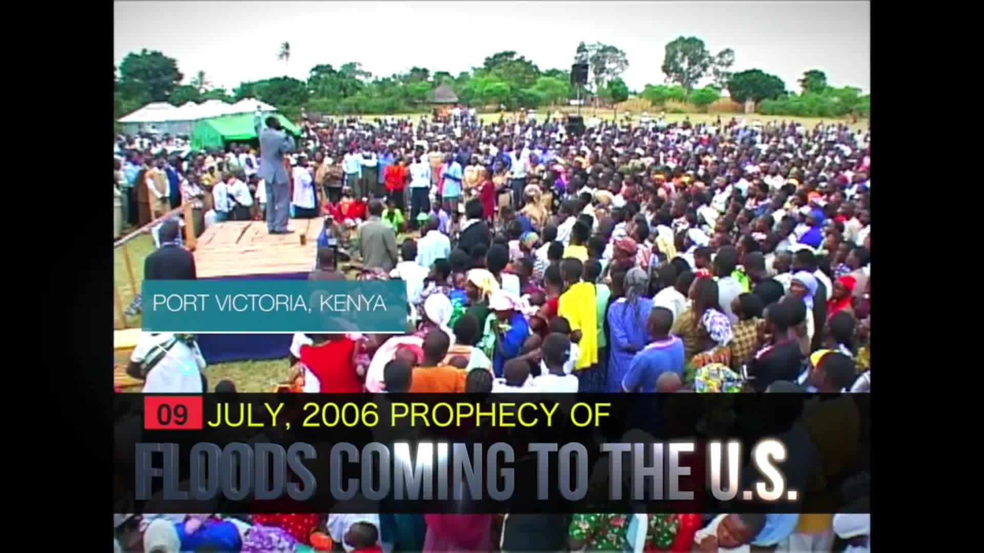 Thumbnail image for Prepare The Way, The Messiah Is Coming - Prophecy of Flood Upon USA Fulfilled