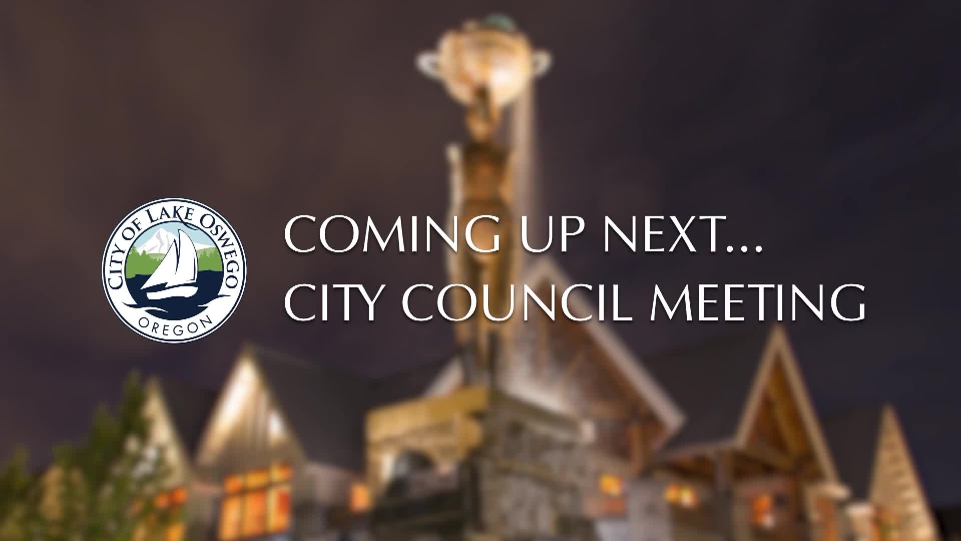 Thumbnail image for July 30, 2024 - Lake Oswego City Council Meeting