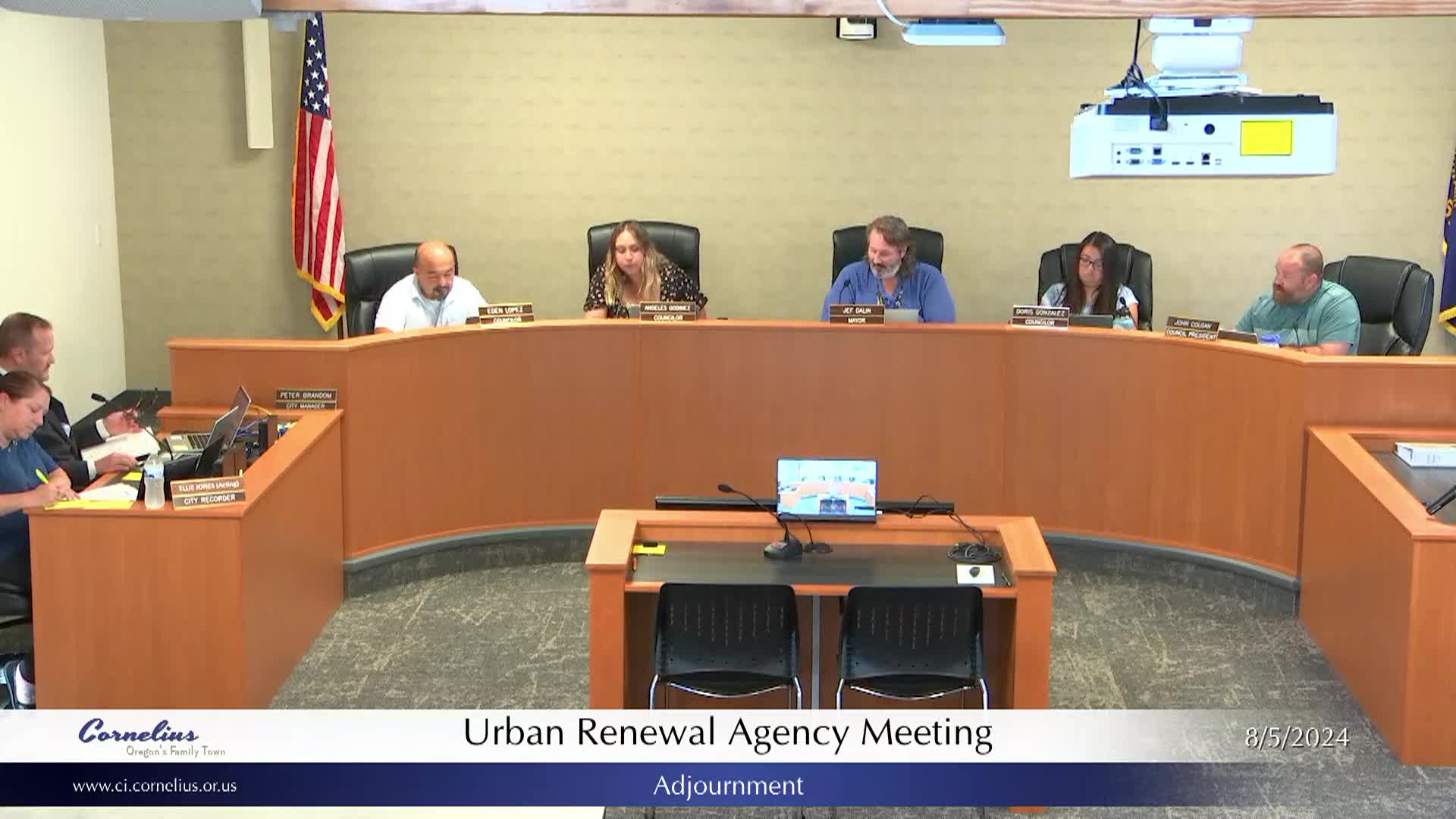 Thumbnail image for August 5, 2024 Cornelius City Council Meeting