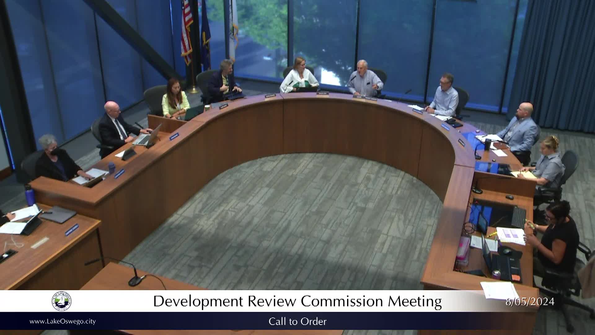 Thumbnail image for August 5, 2024 Lake Oswego Development Review Commission Meeting