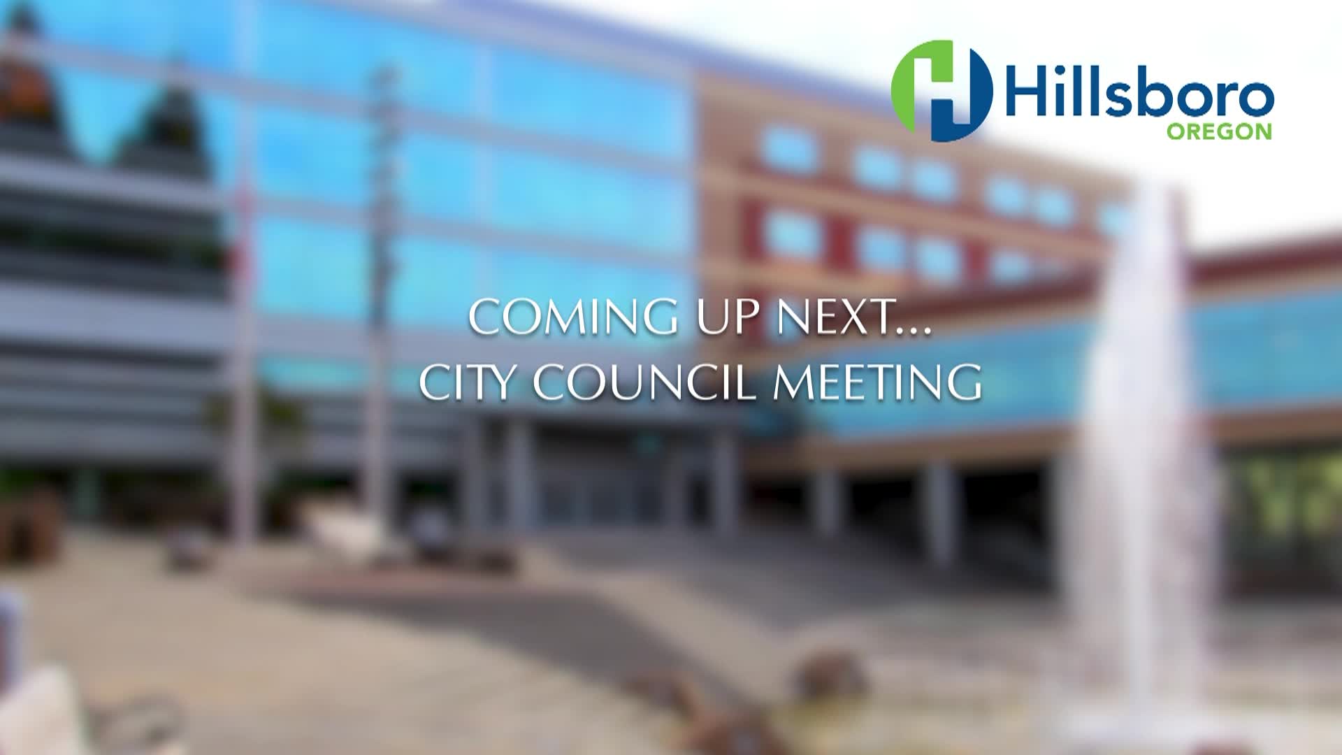 Thumbnail image for August 6, 2024 Hillsboro City Council Meeting