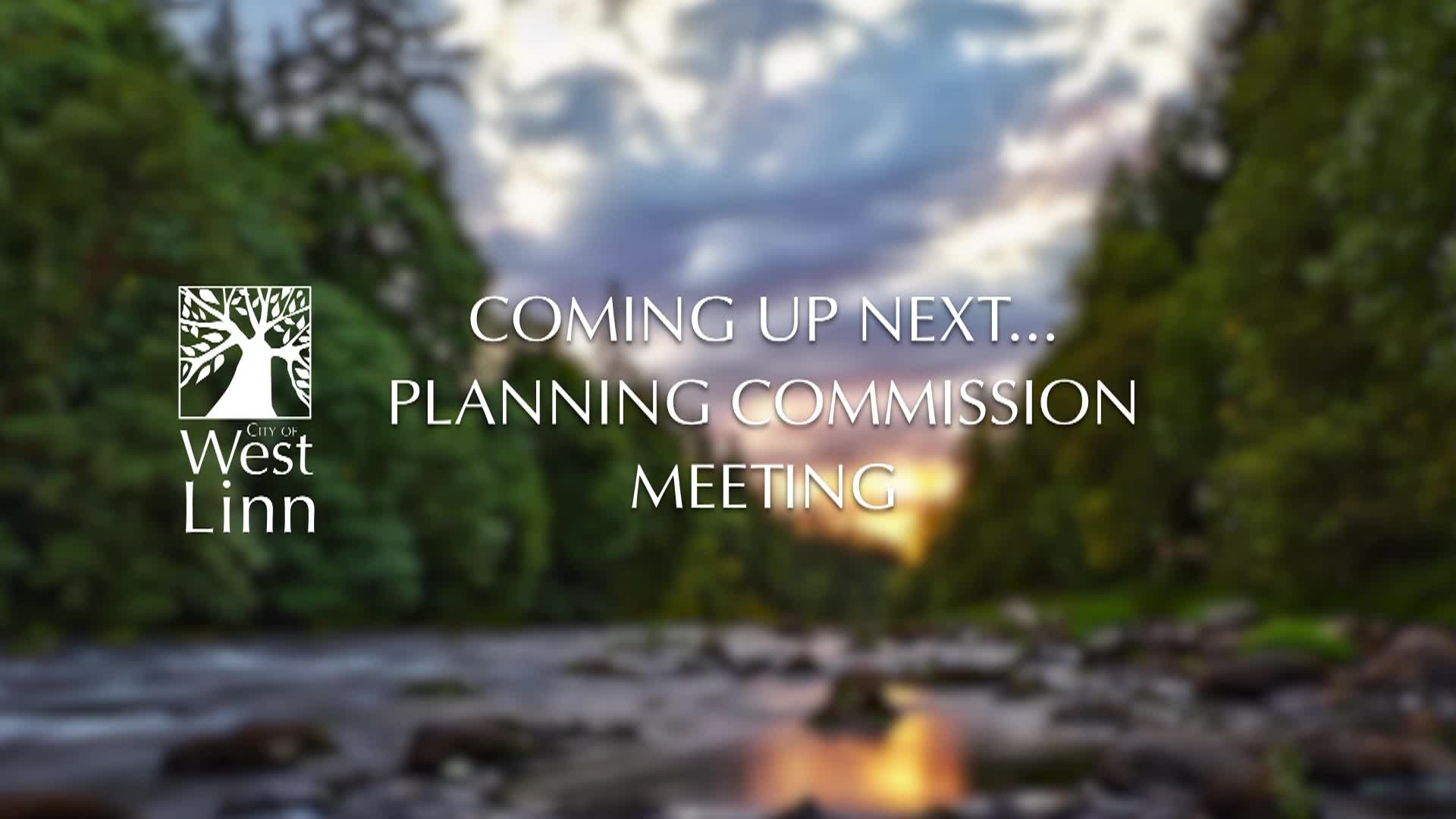 Thumbnail image for August 21, 2024 - West Linn Planning Commission Meeting