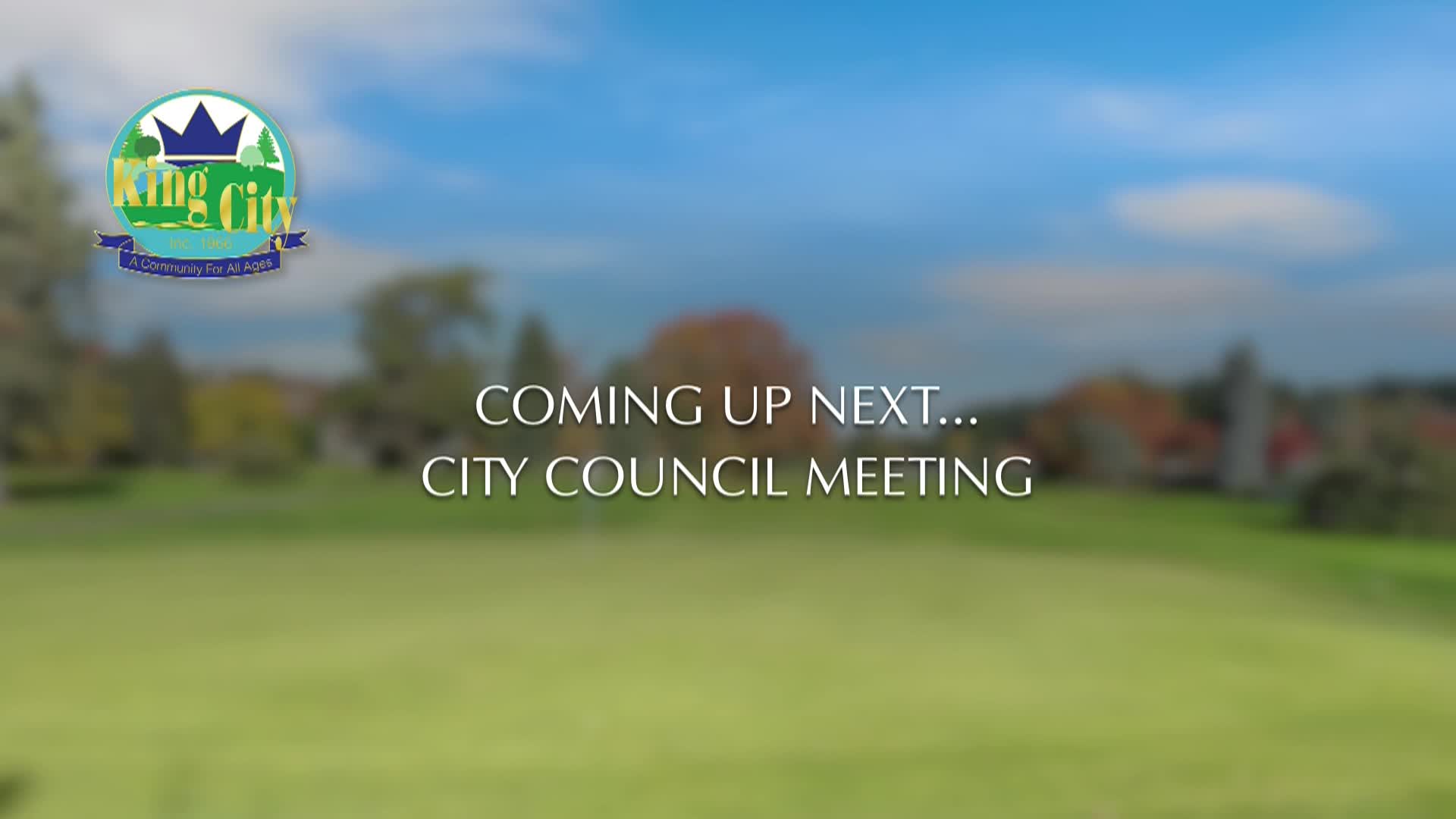 Thumbnail image for August 21, 2024 King City Council Meeting