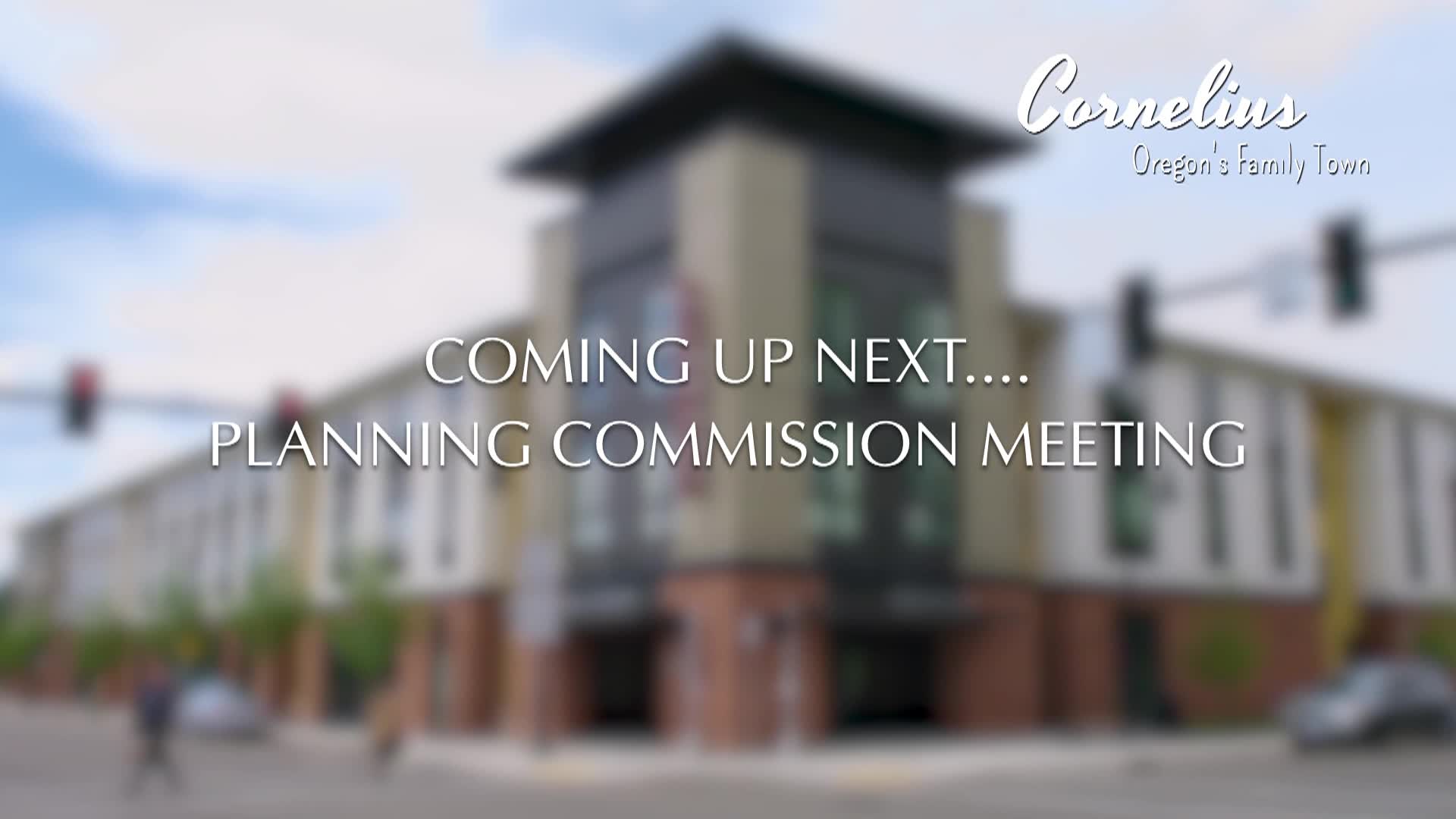 Thumbnail image for August 27, 2024 Cornelius Planning Commission