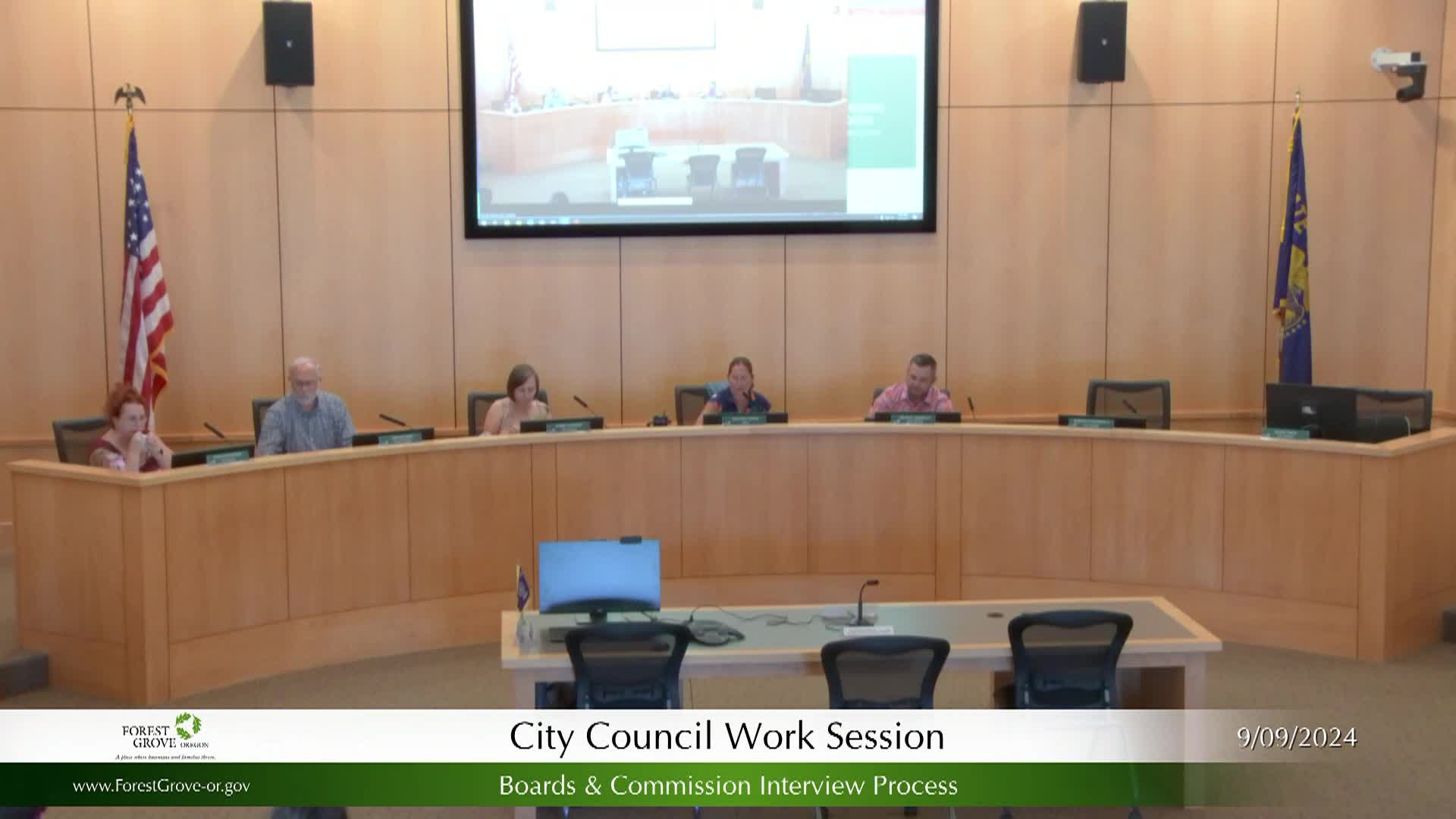 Thumbnail image for September 9, 2024 Forest Grove City Council Meeting