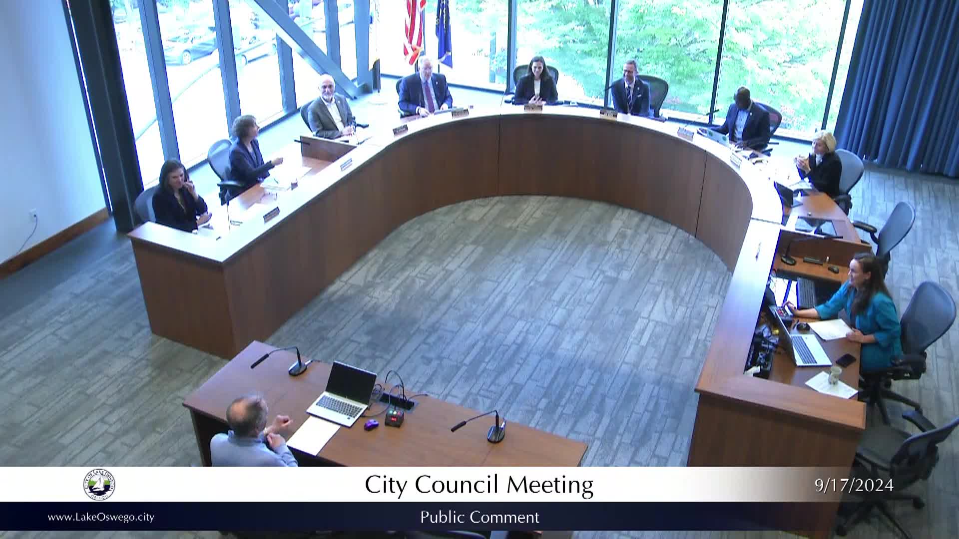 Thumbnail image for September 17, 2024 Lake Oswego City Council Meeting