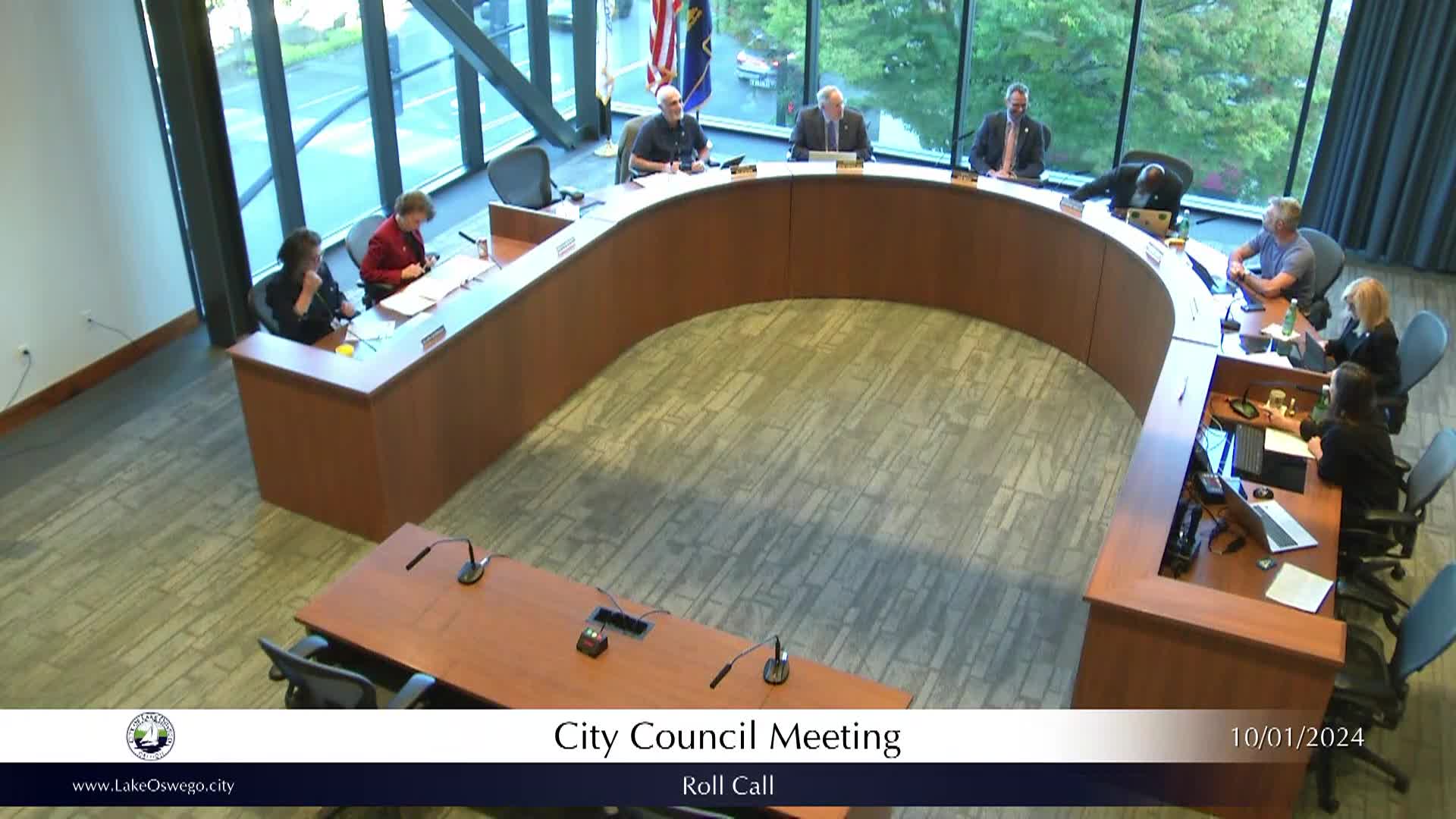 Thumbnail image for October 1, 2024 Lake Oswego City Council Meeting