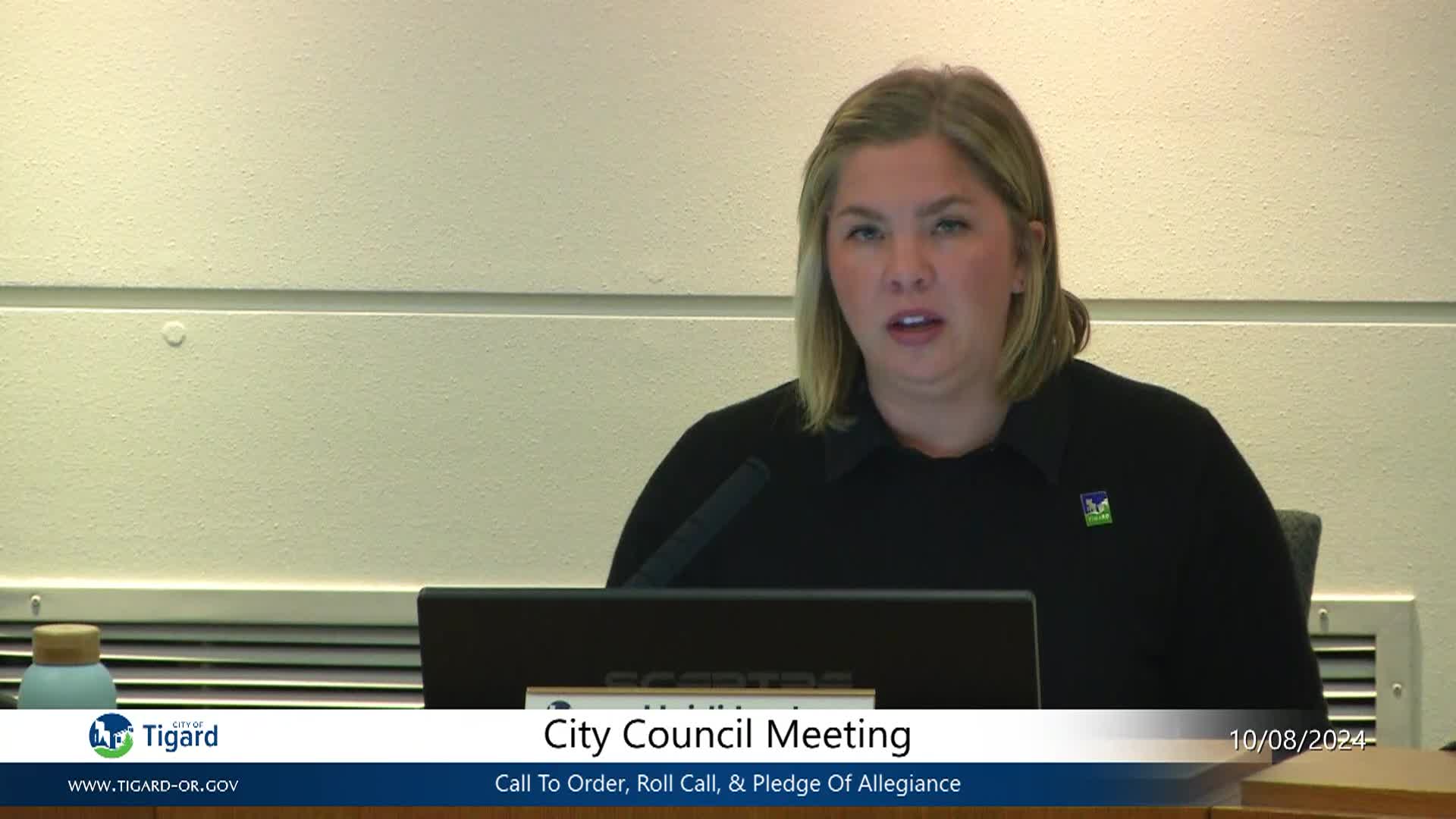 Thumbnail image for Tigard City Council Meeting-October 8, 2024