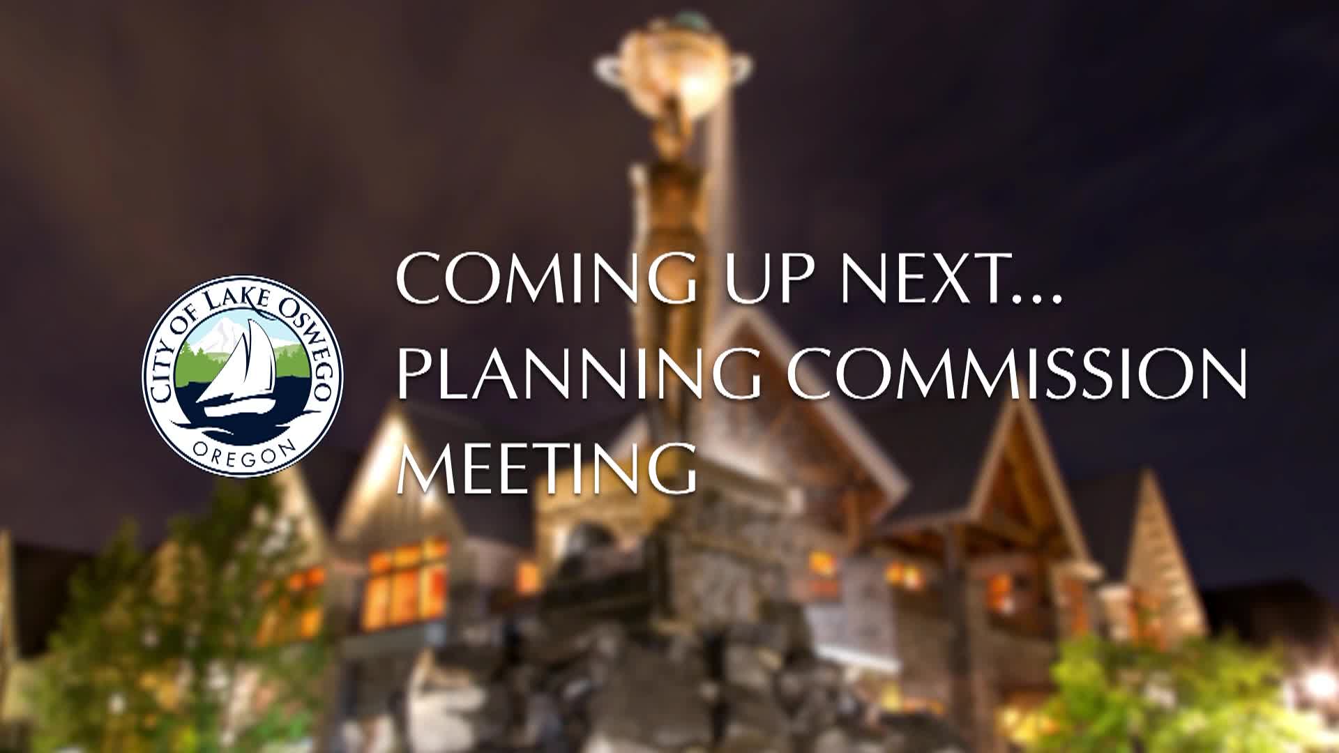 Thumbnail image for Lake Oswego Planning Commission Meeting-October 14, 2024