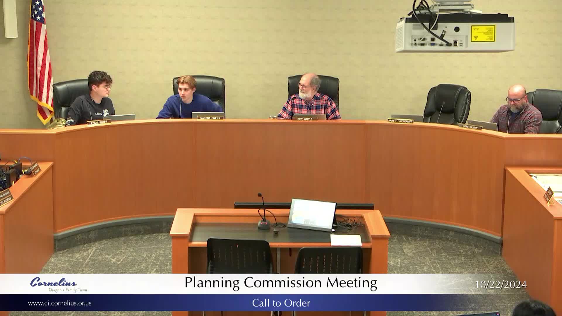 Thumbnail image for October 22, 2024 Cornelius Planning Commission