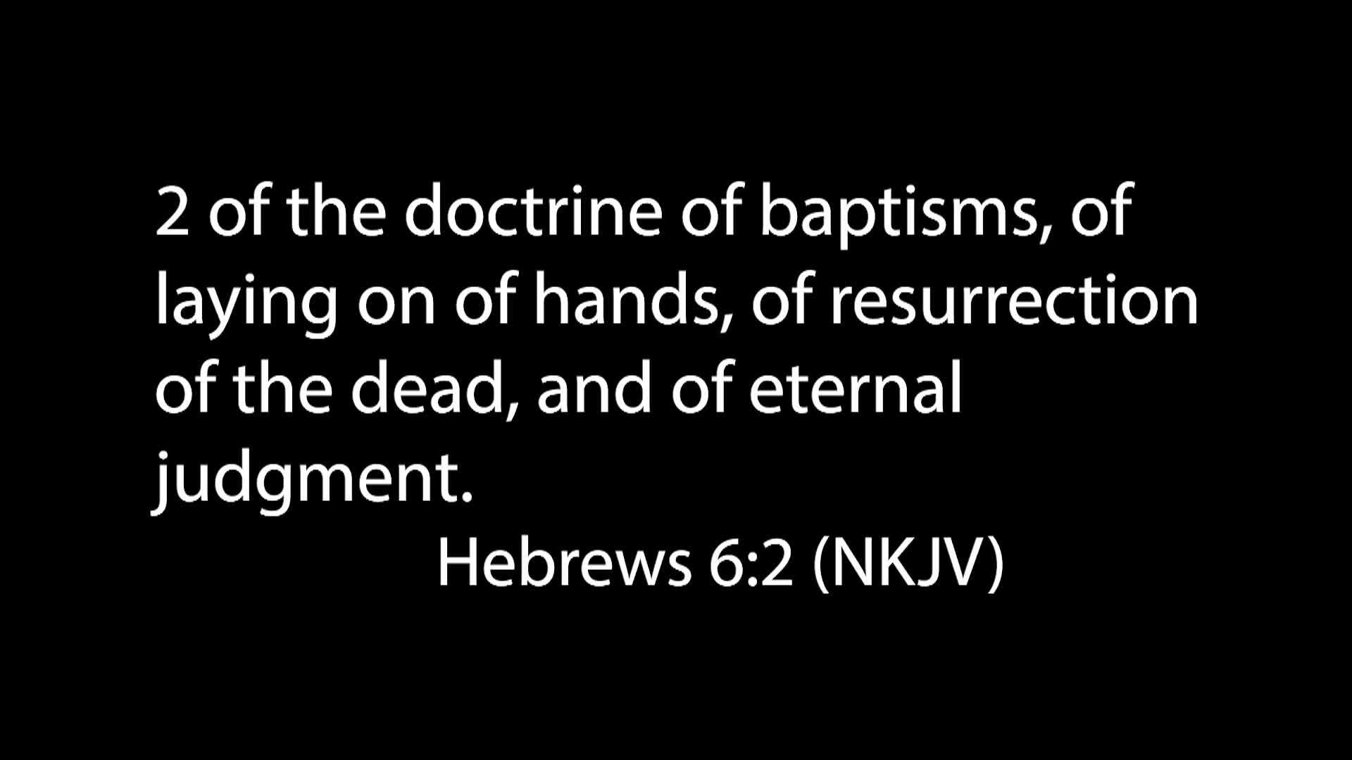 Thumbnail image for Cornelius Church of Christ - The 'Work' Of Baptism