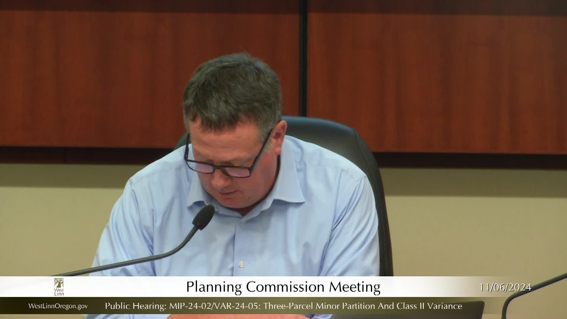 Thumbnail image for November 6, 2024 - West Linn Planning Commission Meeting