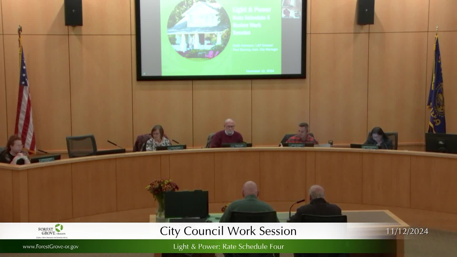 Thumbnail image for November 12, 2024 - Forest Grove City Council Meeting