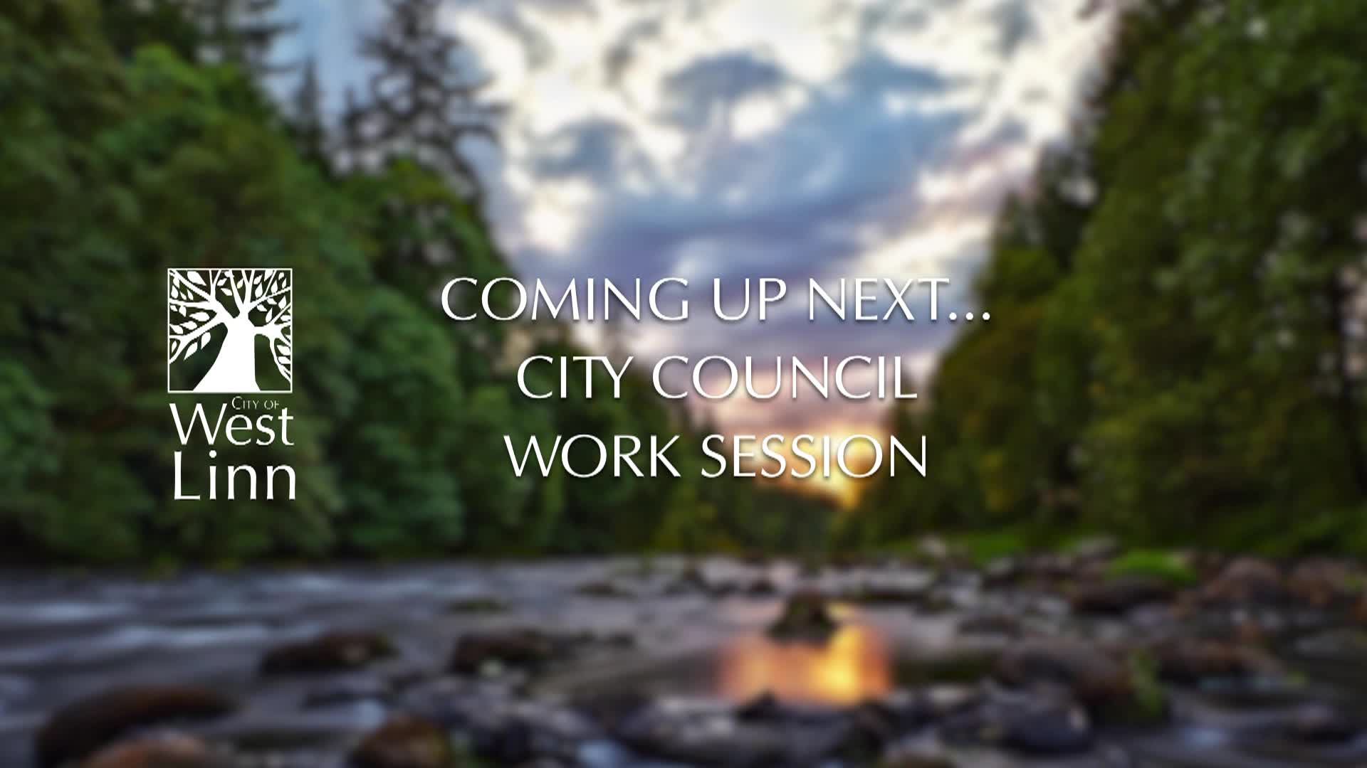 Thumbnail image for West Linn City Council Work Session - November 18, 2024