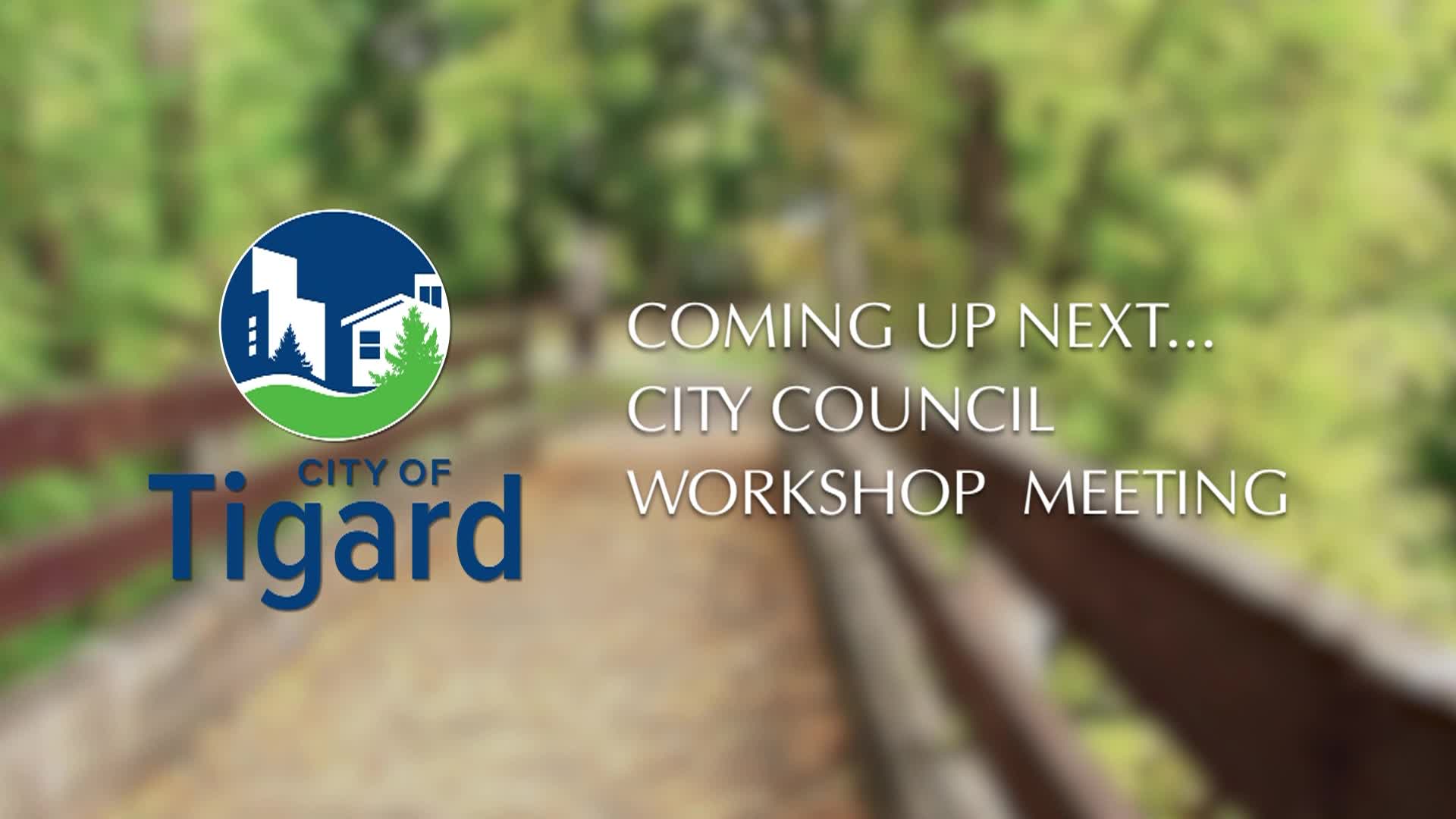 Thumbnail image for Tigard City Council Workshop -  November 19, 2024