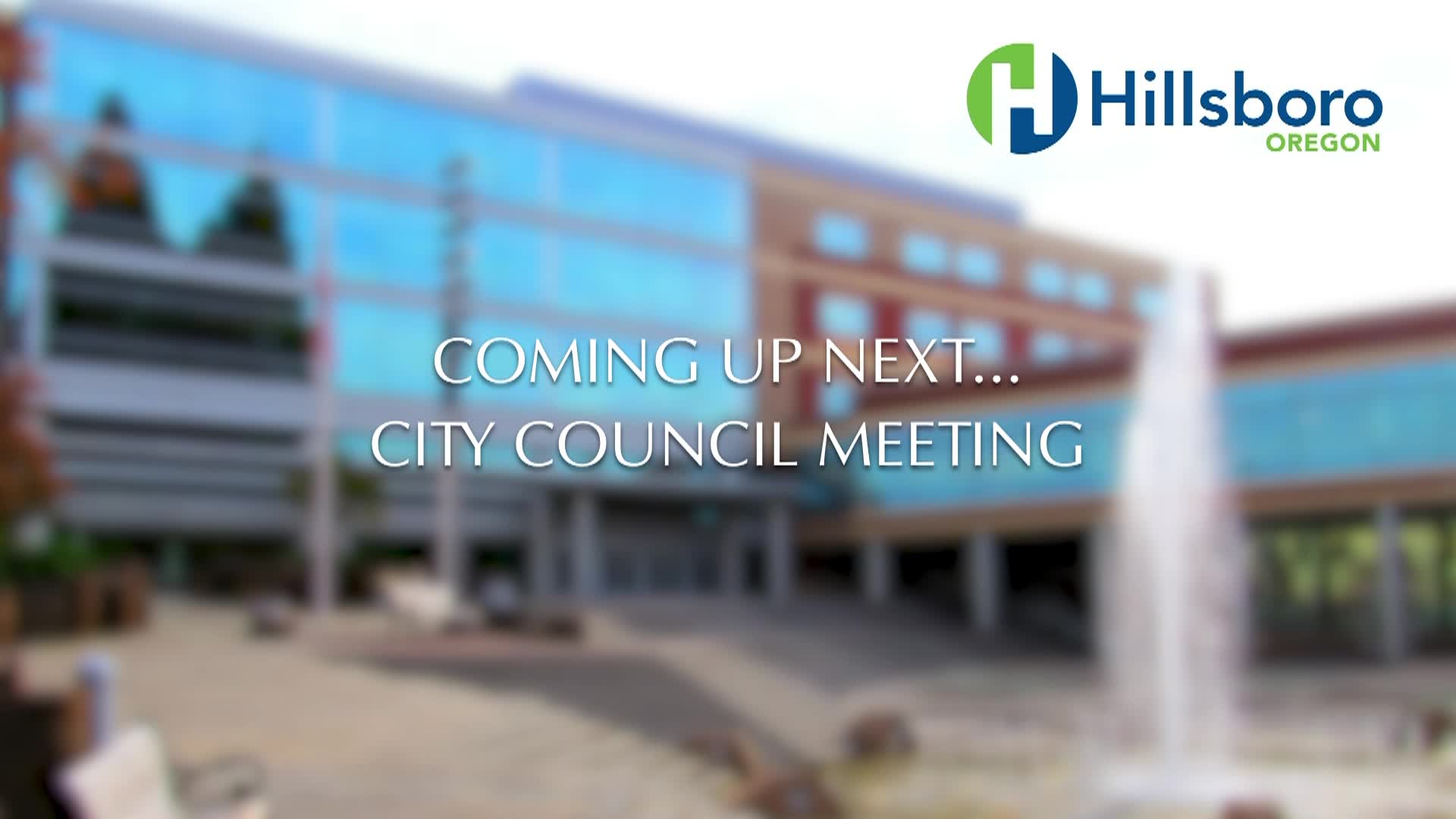 Thumbnail image for November 19, 2024 - Hillsboro City Council Meeting