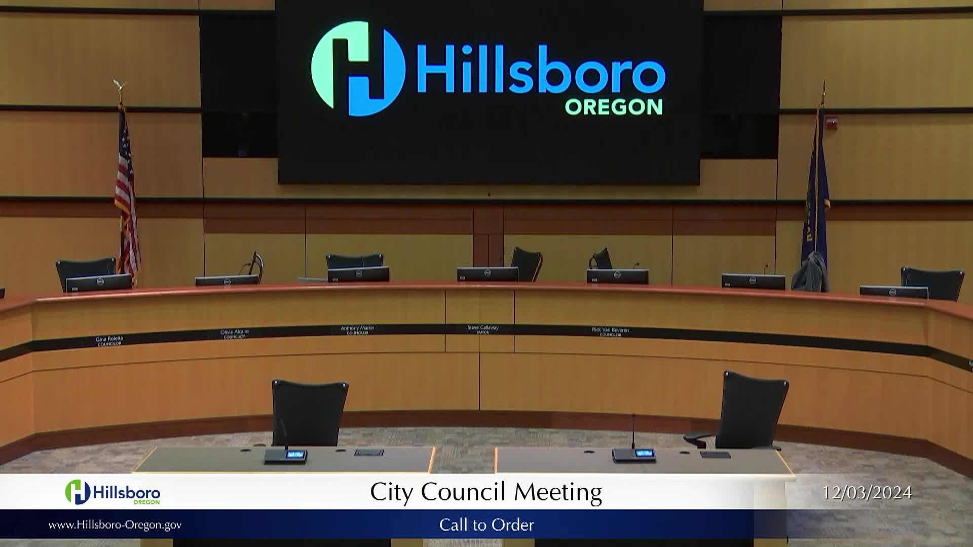 Thumbnail image for December 3, 2024 - Hillsboro City Council Meeting
