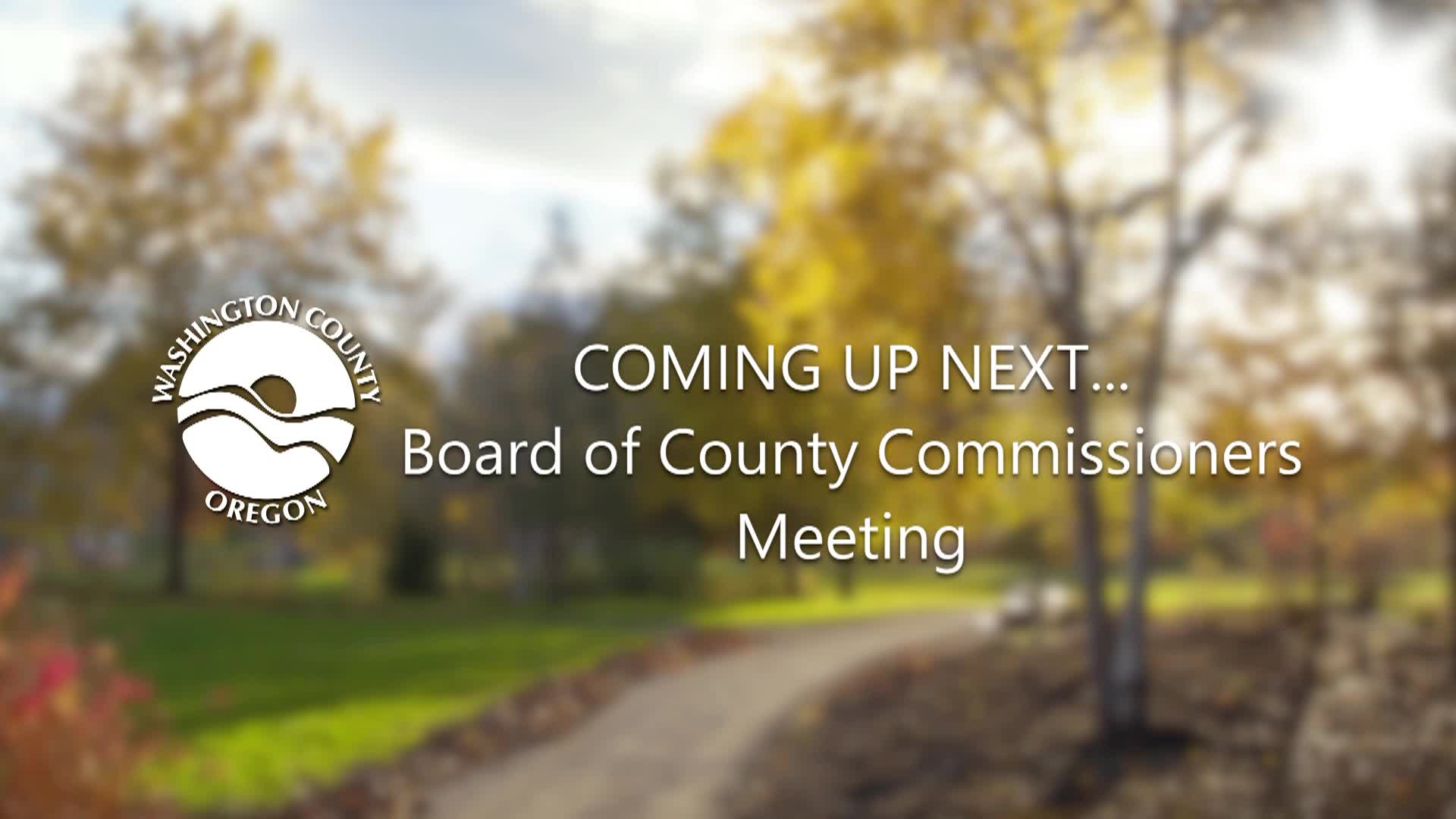 Thumbnail image for Washington County Board of Commissioners Meeting - December 17, 2024
