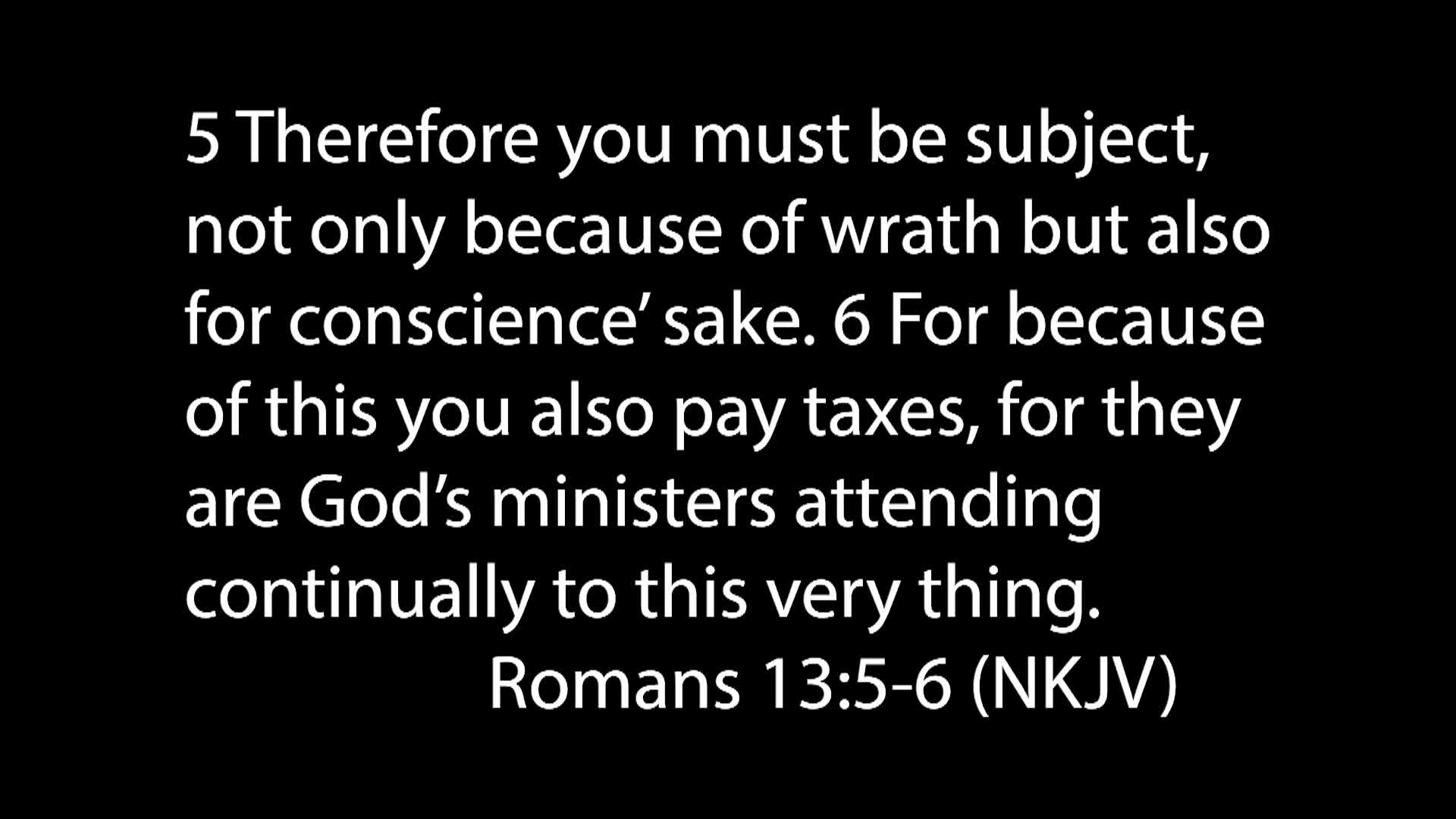 Thumbnail image for Cornelius Church of Christ - Polotics And Christ - Romans 13