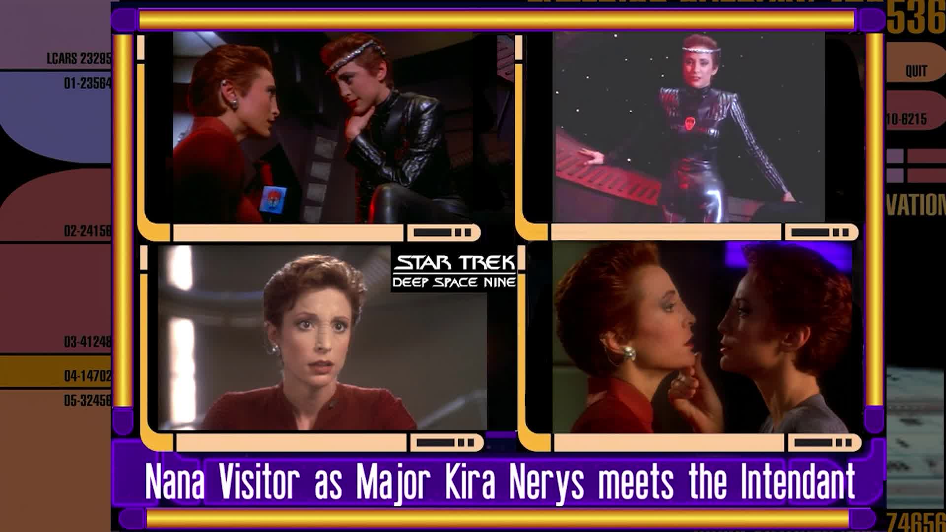 A Captain's Log - Nana Visitor