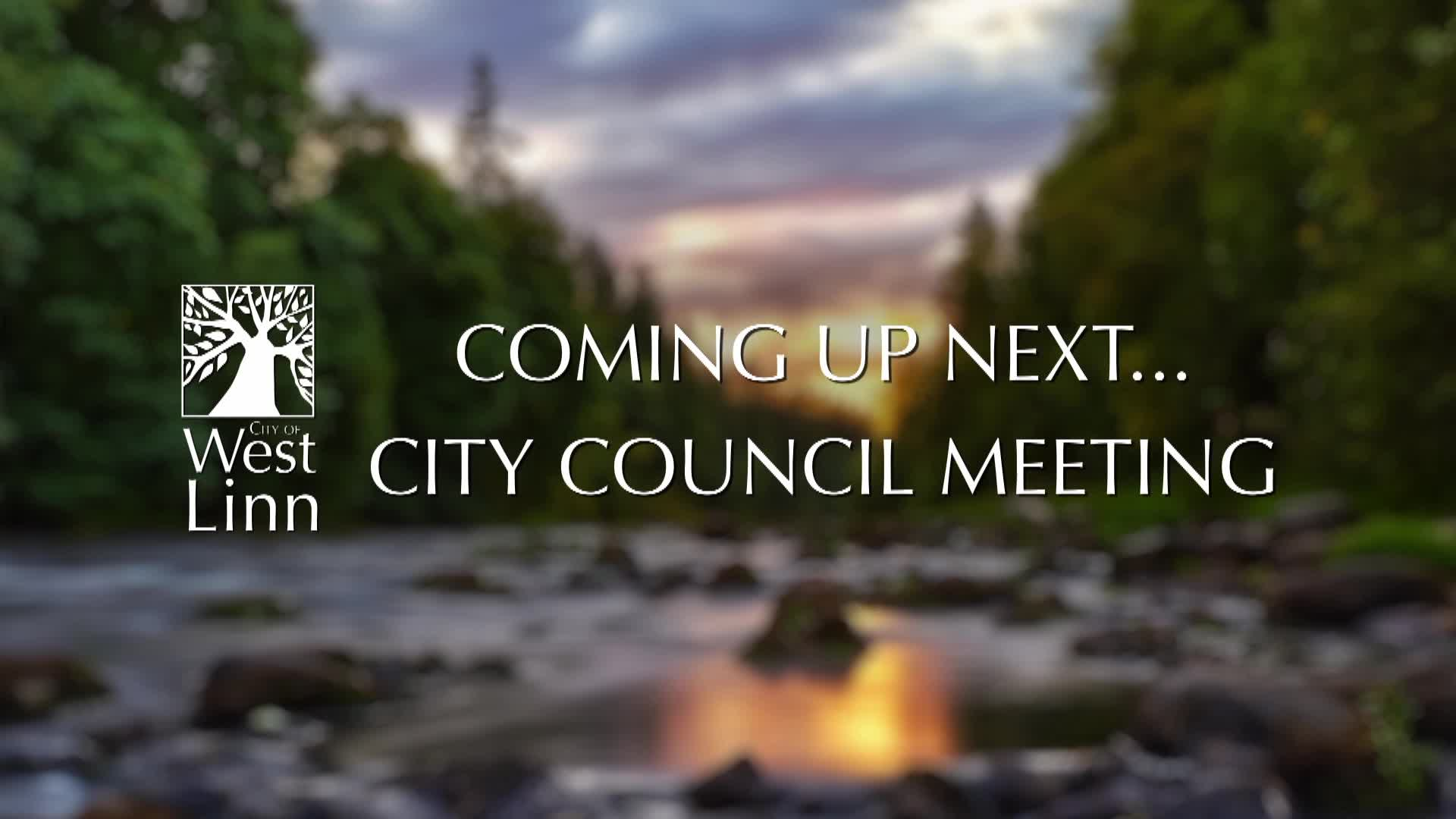 Thumbnail image for December 21, 2020 West Linn City Council Work Session