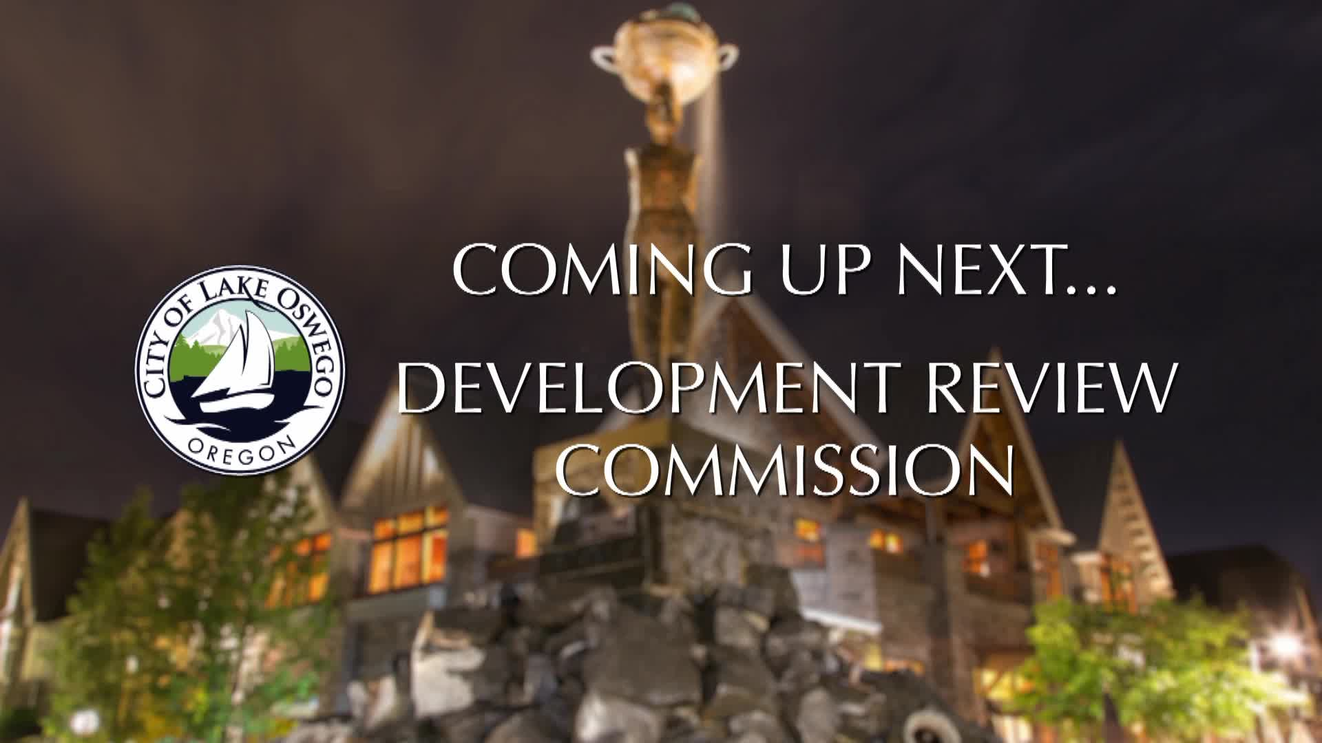 Thumbnail image for January 4, 2021 Lake Oswego Development Review Commission