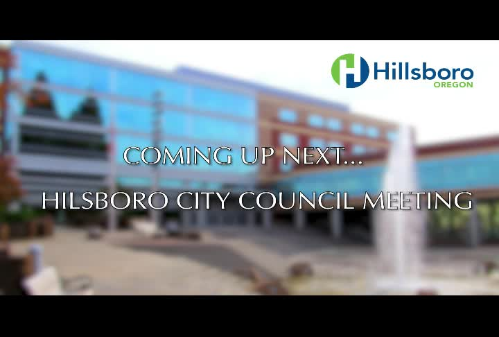 Thumbnail image for January 5, 2020 Hillsboro City Council