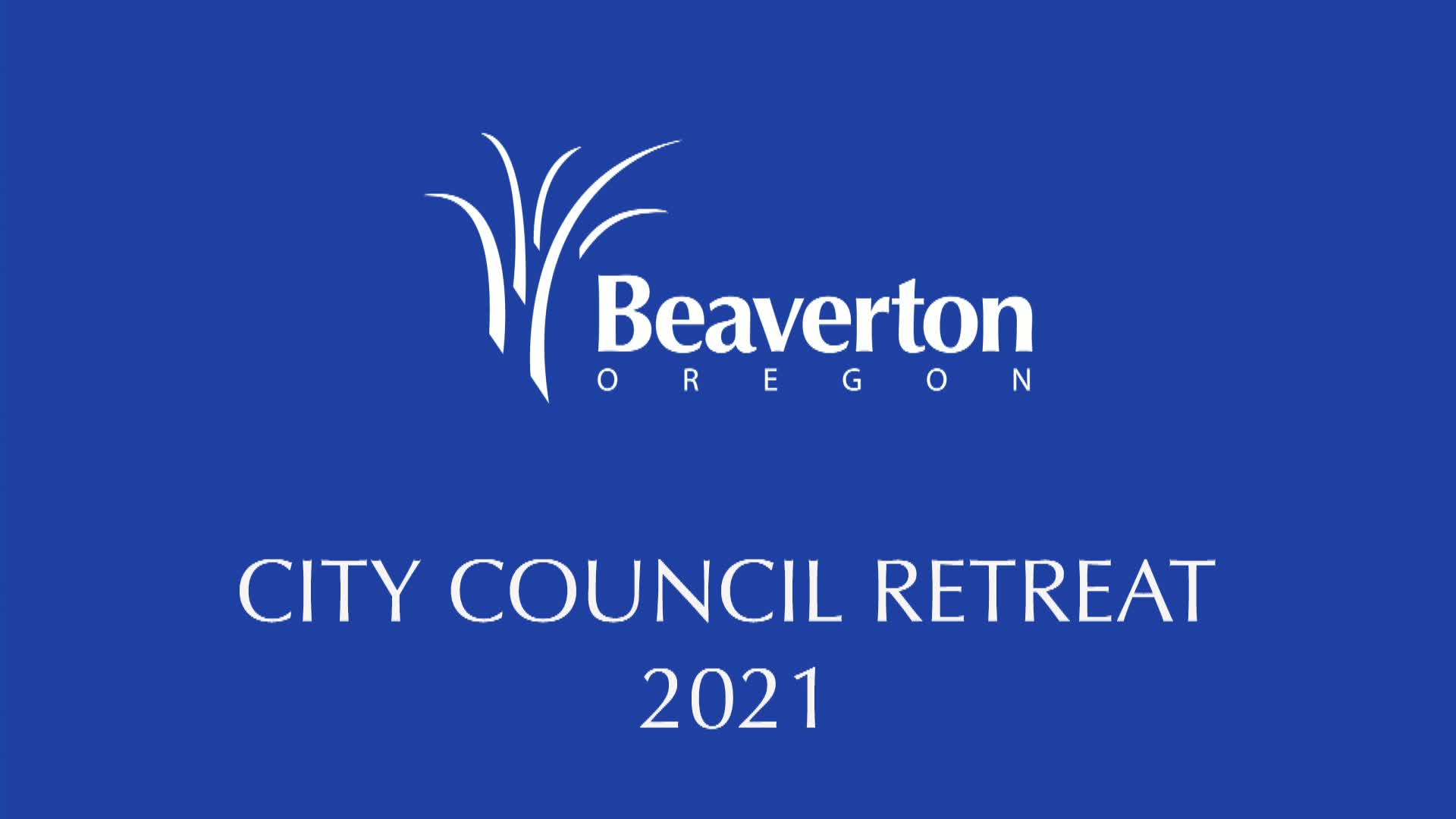Thumbnail image for January 17, 2021 Beaverton Council Retreat