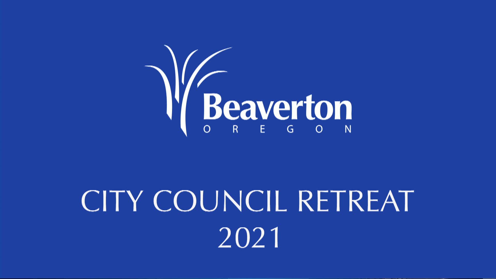 Thumbnail image for January 18, 2021 Beaverton Council Retreat