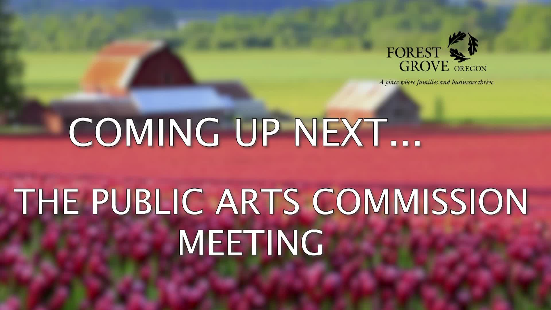 Thumbnail image for January 21, 2021 Forest Grove Arts Commission Meeting