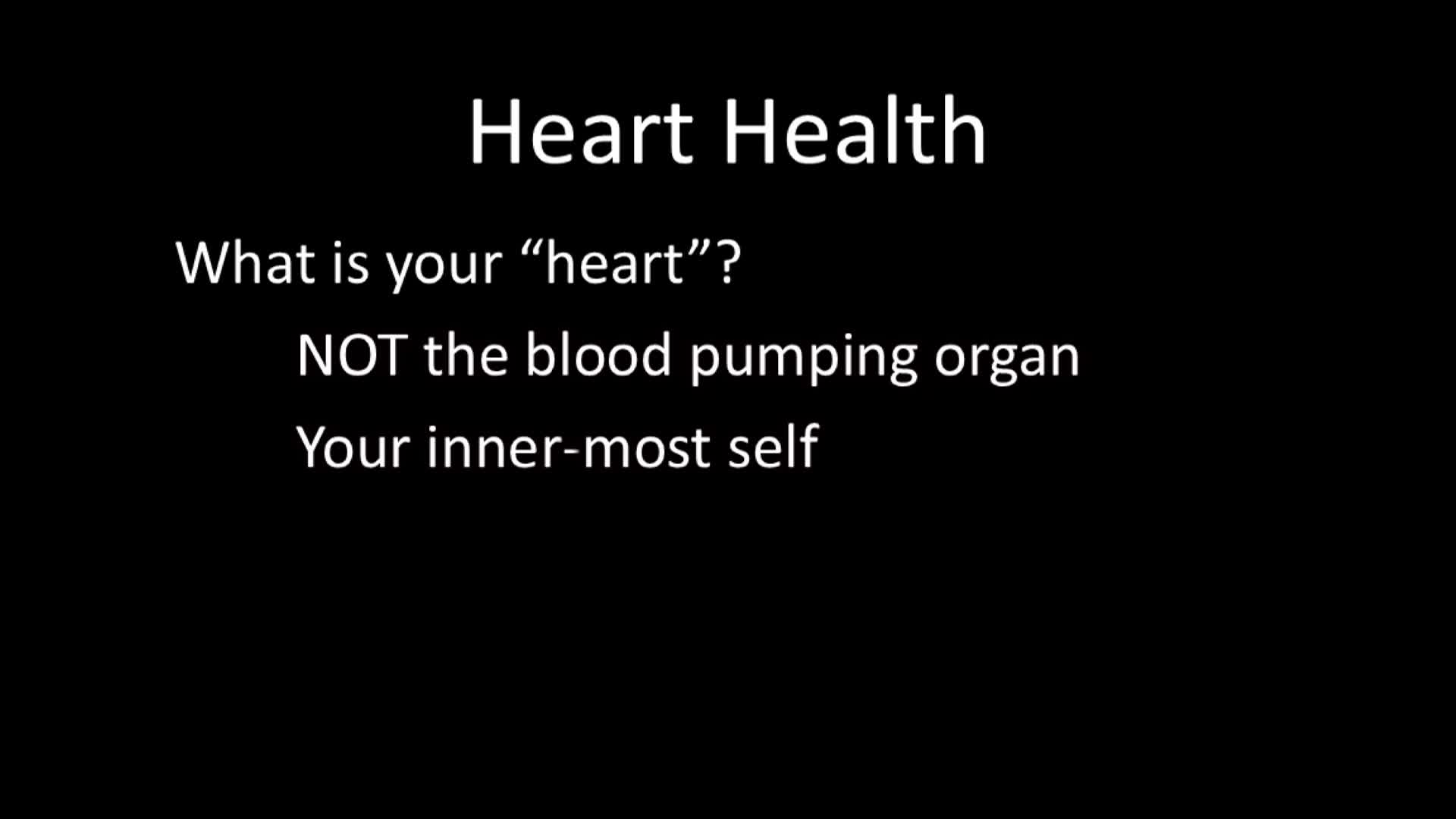 Cornelius Church of Christ - Heart Health
