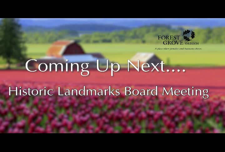 Thumbnail image for February 9, 2021 Forest Grove Historic Landmarks Meeting