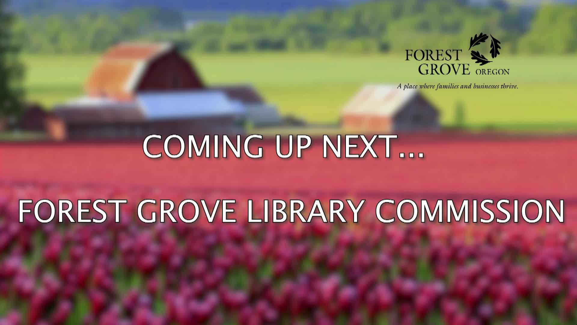 Thumbnail image for February 10, 2021- Forest Grove Library Commission Meeting