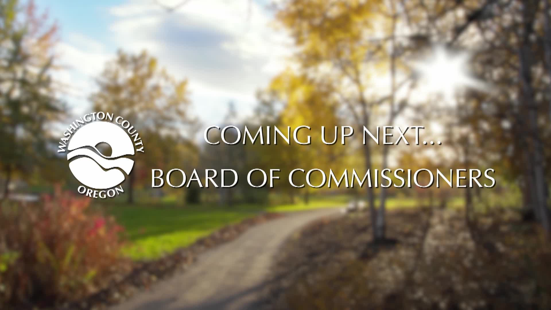 Thumbnail image for February 16, 2021, Washington County Board of Commissioners Meeting
