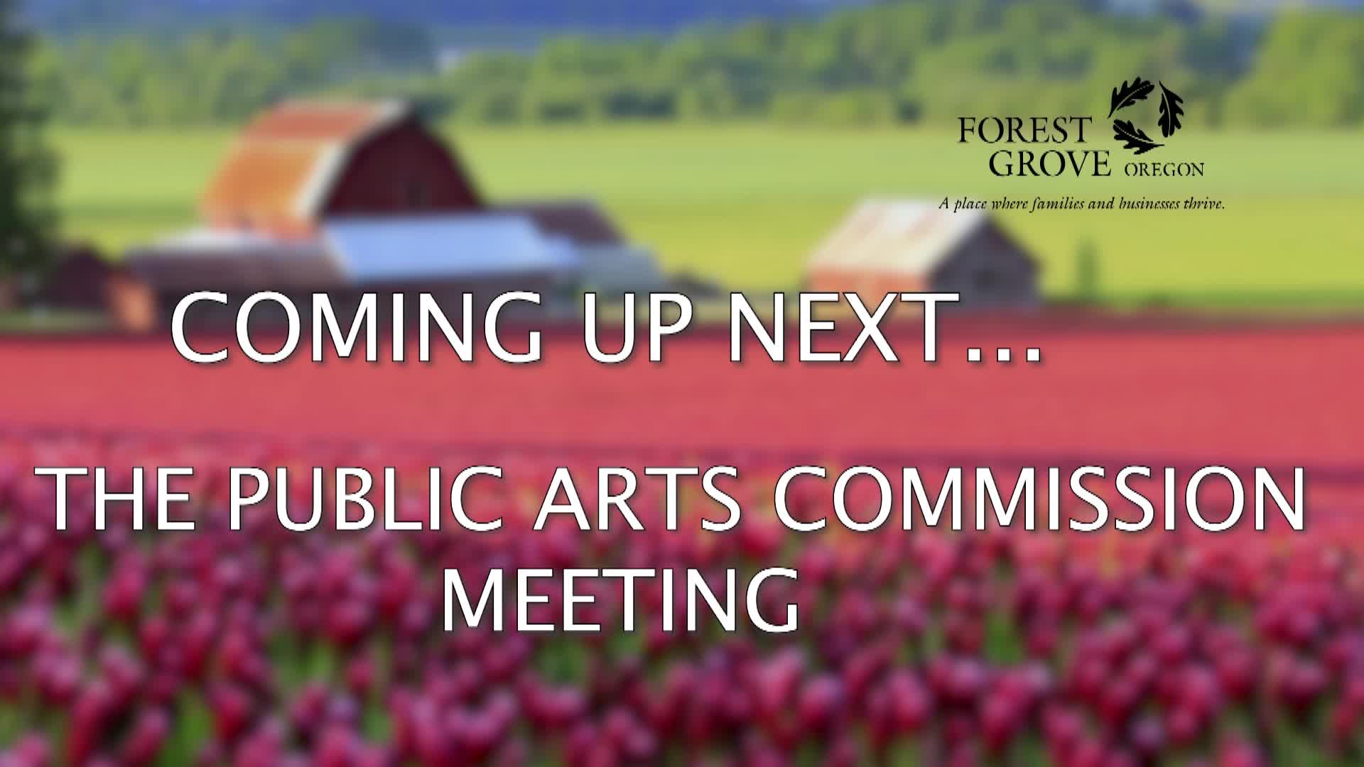 Thumbnail image for February 18, 2021 Forest Grove Arts Commission Meeting
